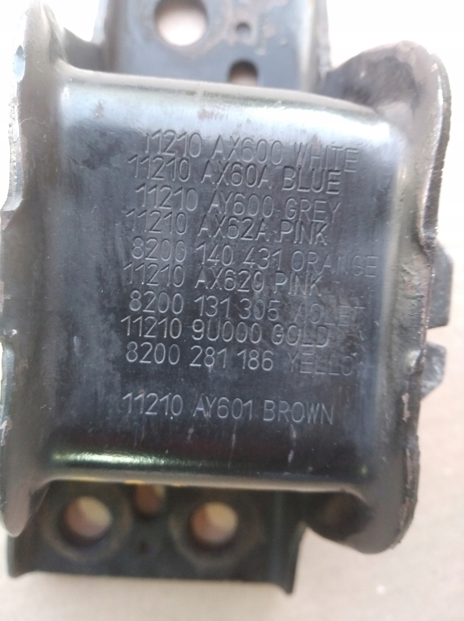Moottorin alusta Renault Clio III 1,5 dCi 8200281186