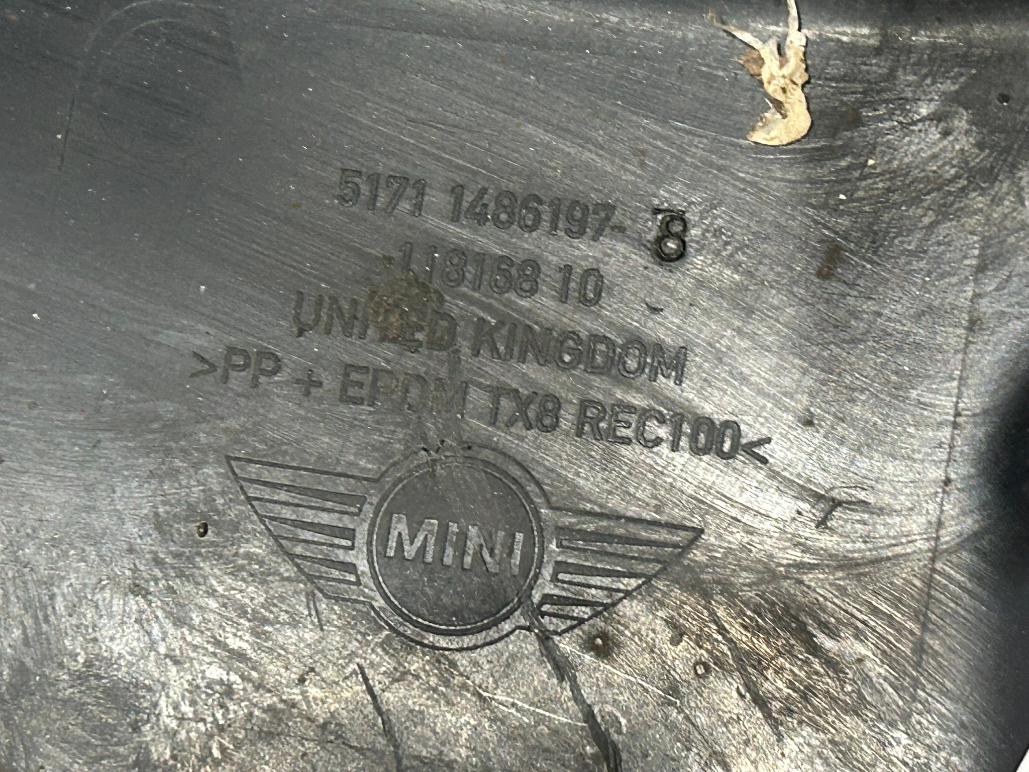 Rechter vorderer Kotflügel MINI COOPER ONE I 1 COOPER S R50 R52 R53 OEM image 5