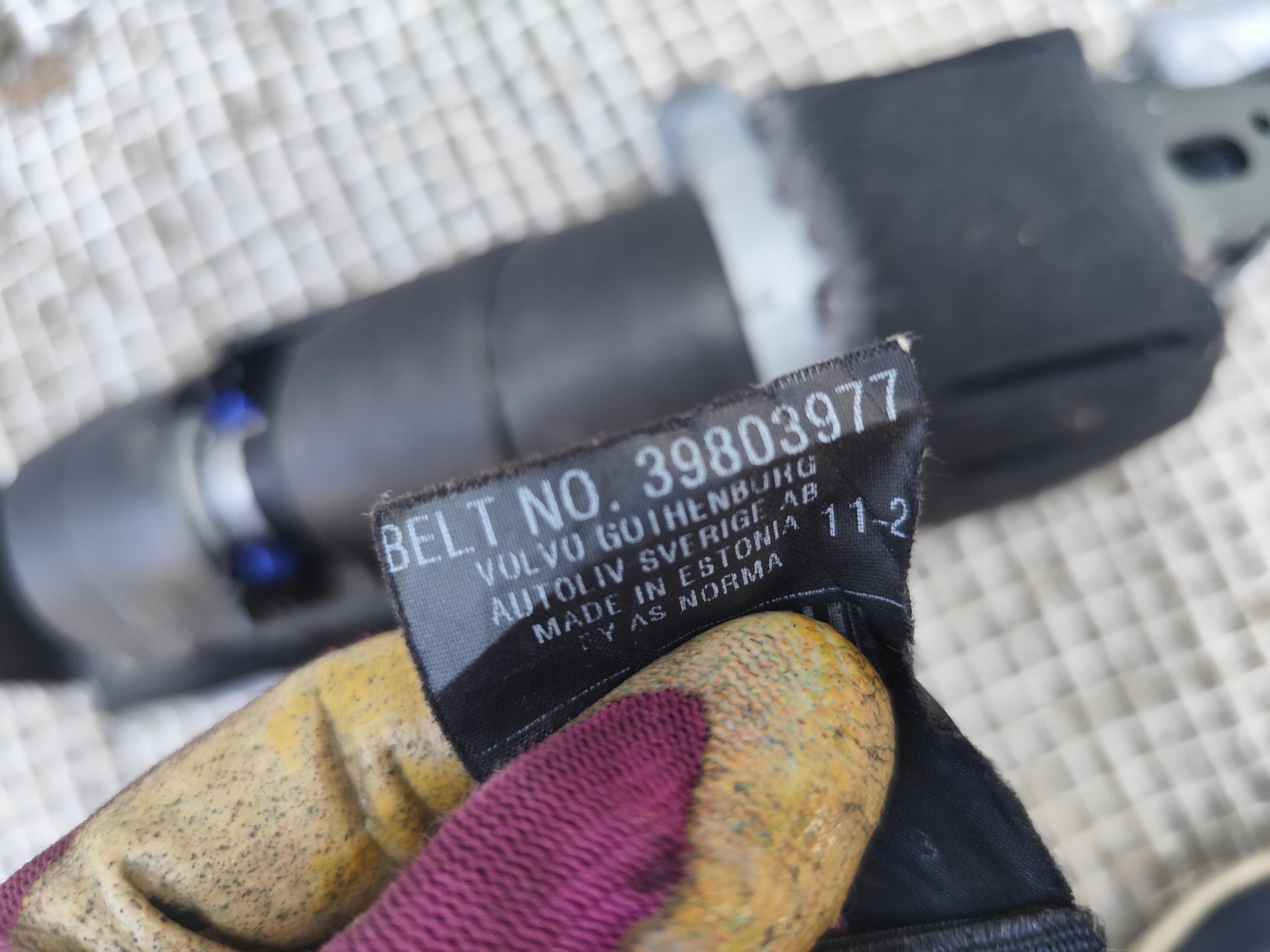 VOLVO XC60 I 08-16 GORDELSPANNER VOOR RECHTS 39803977 image 7