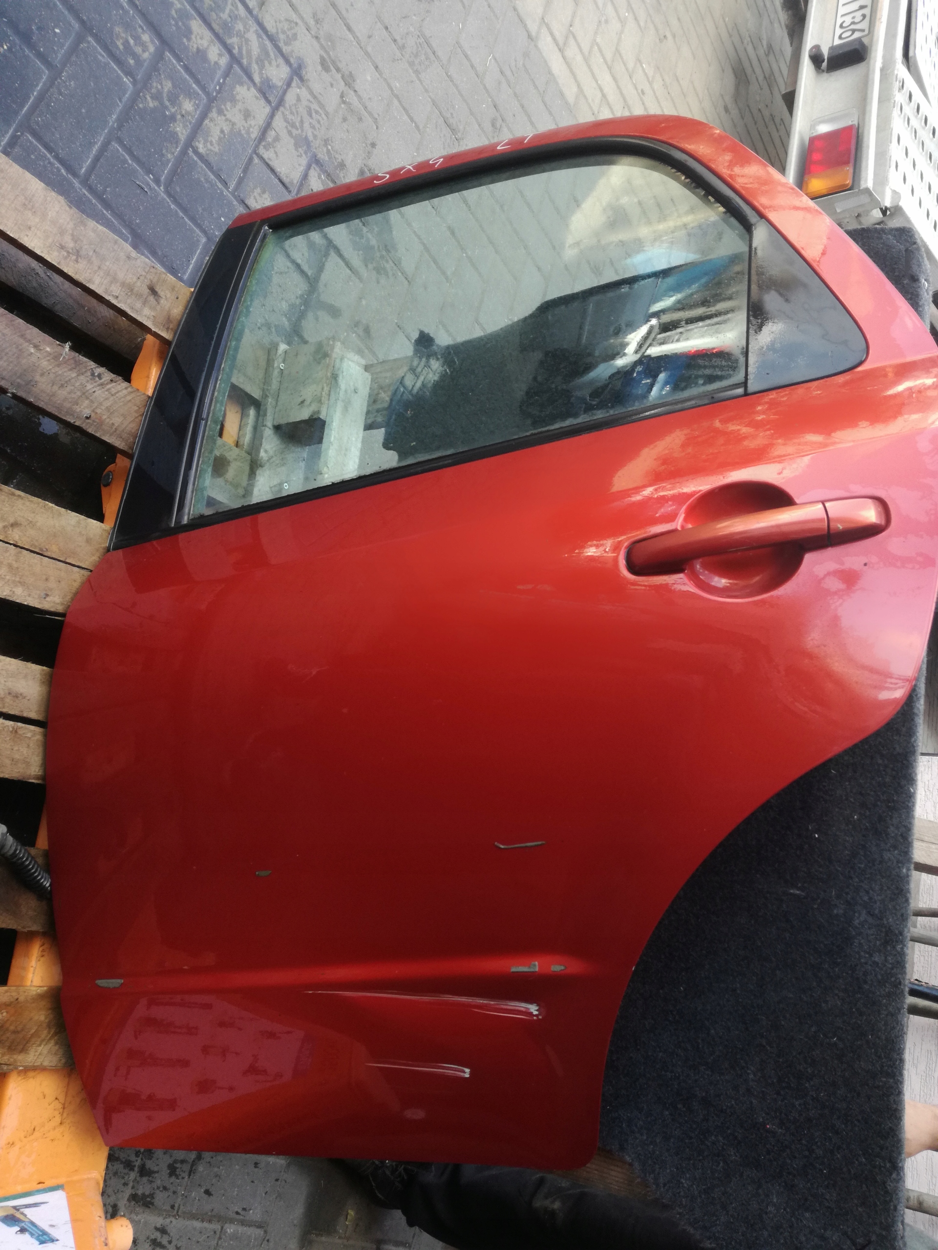 SUZUKI SX4 FIAT SEDICI 2006-12 Tür links hinten image 2