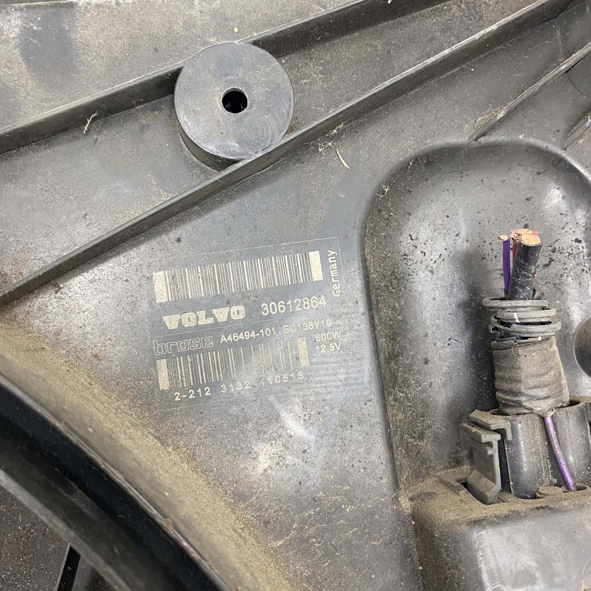 Volvo OE 30612864 Elektrische motor, Koelventilator image 3