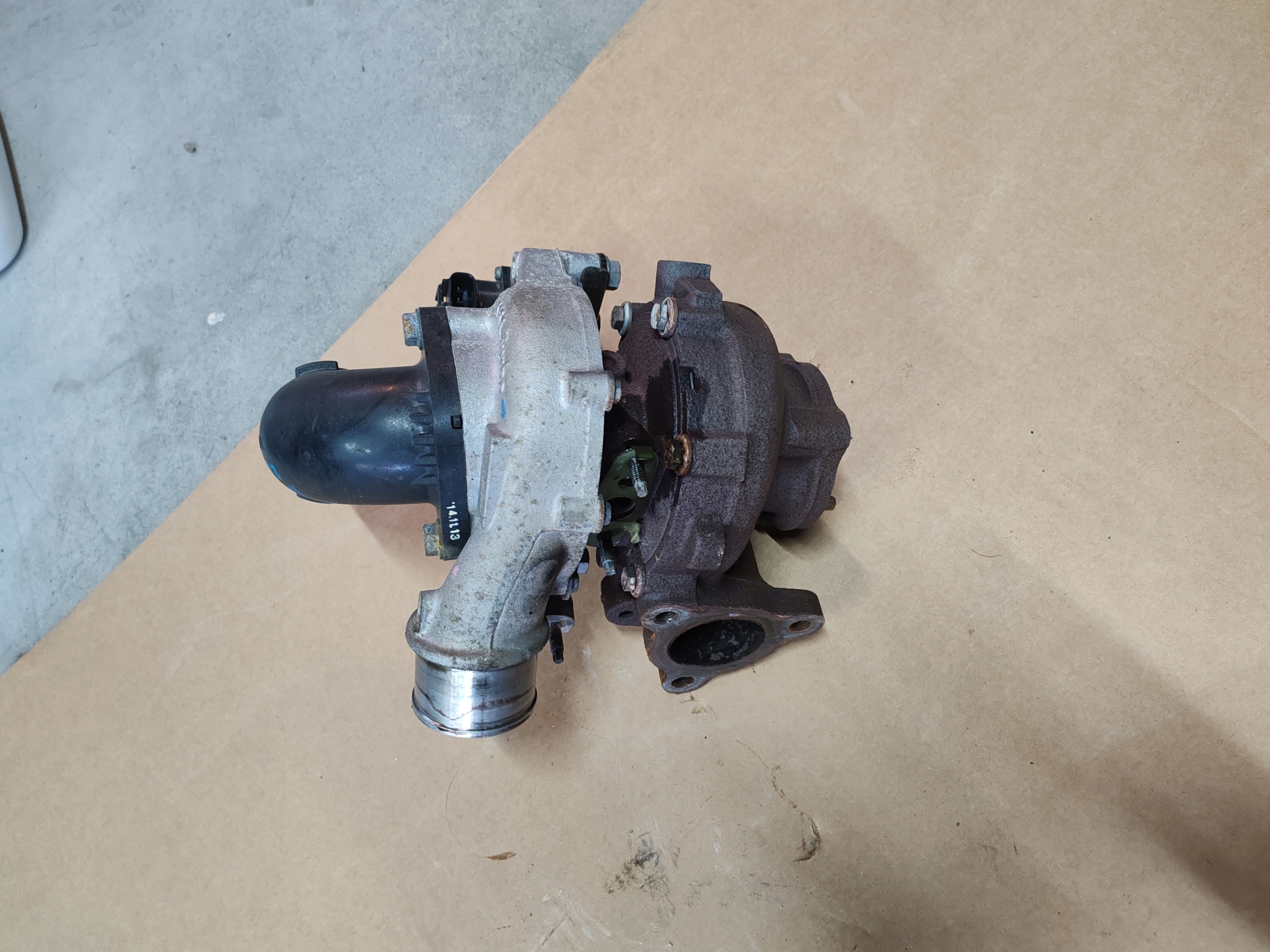 Turbina turbo 17201-0v020 2.0 D4D Toyota RAV-4 IV 12-15 image 3