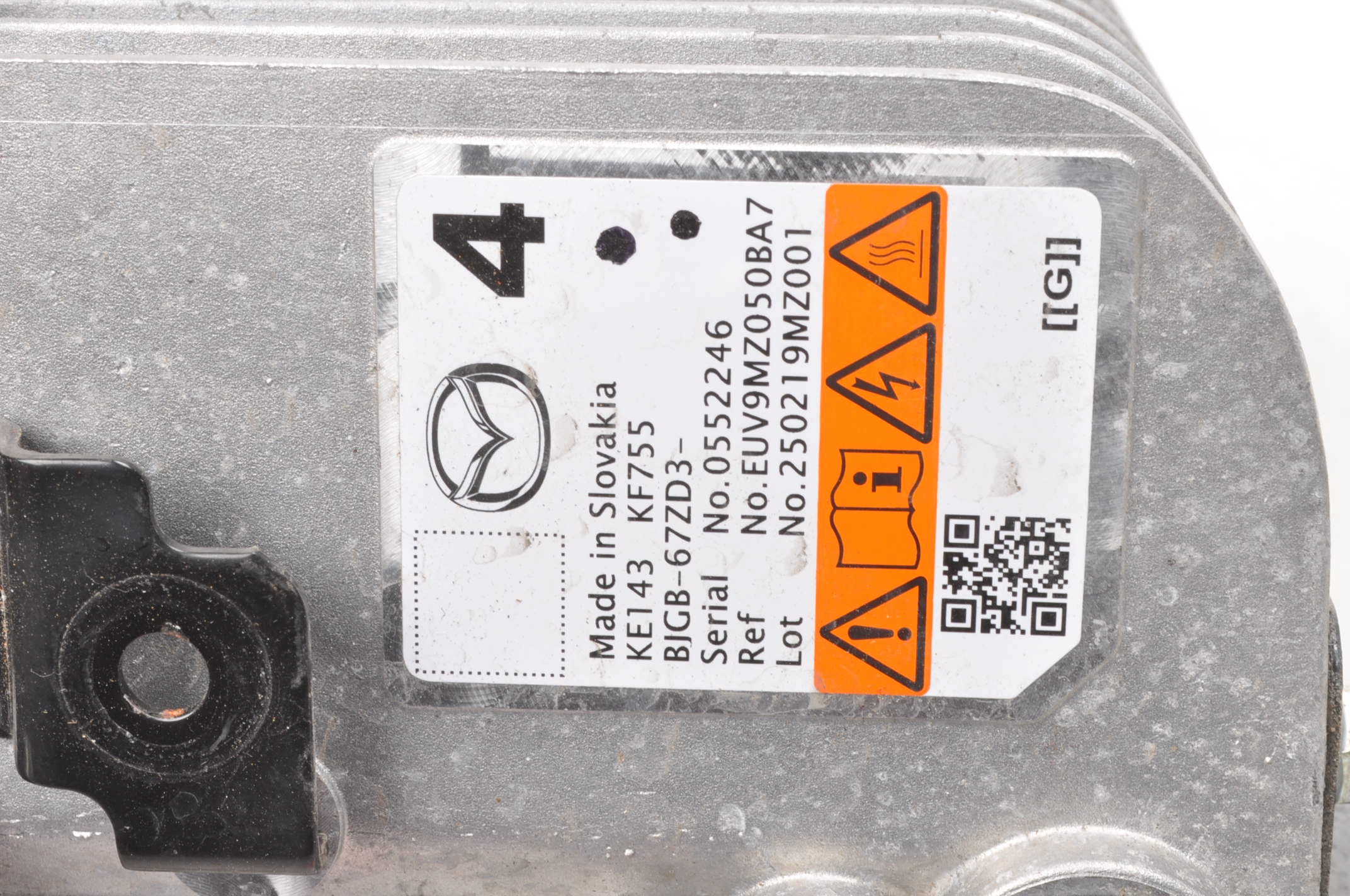Controlador de caixa Mazda CX-30 BJGB-67ZD3 OEM image 4