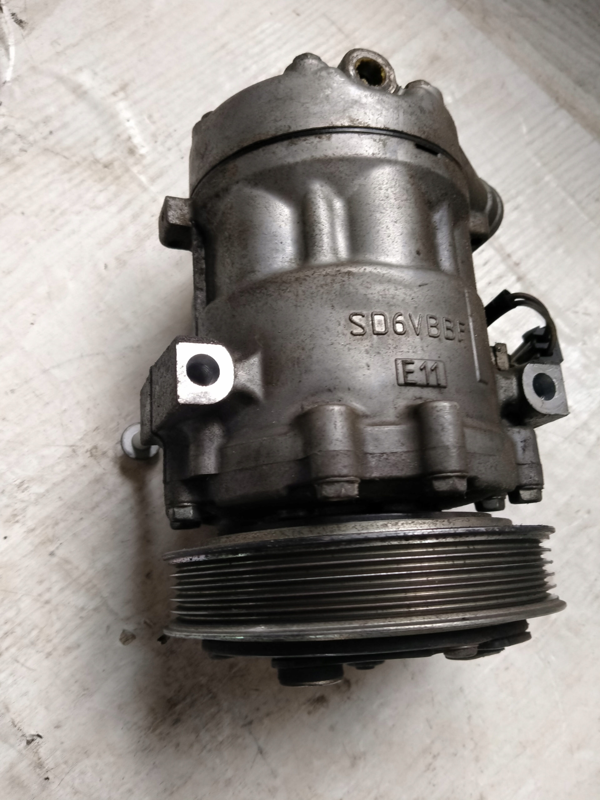 OPEL CORSA C LIFT 1.2 Klimakompressor SANDEN SD6V12 image 5
