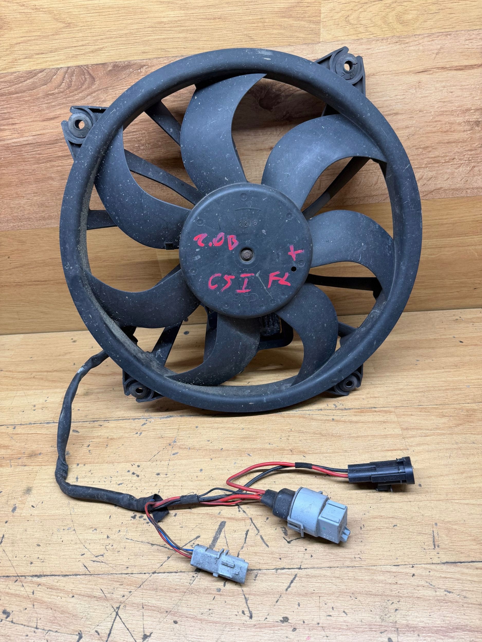 Radiatorventilator CITROEN C5 I 1.8B 9400027-06 image 2