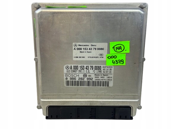 Mercedes w210 2.2cdi engine control unit A0001534379
