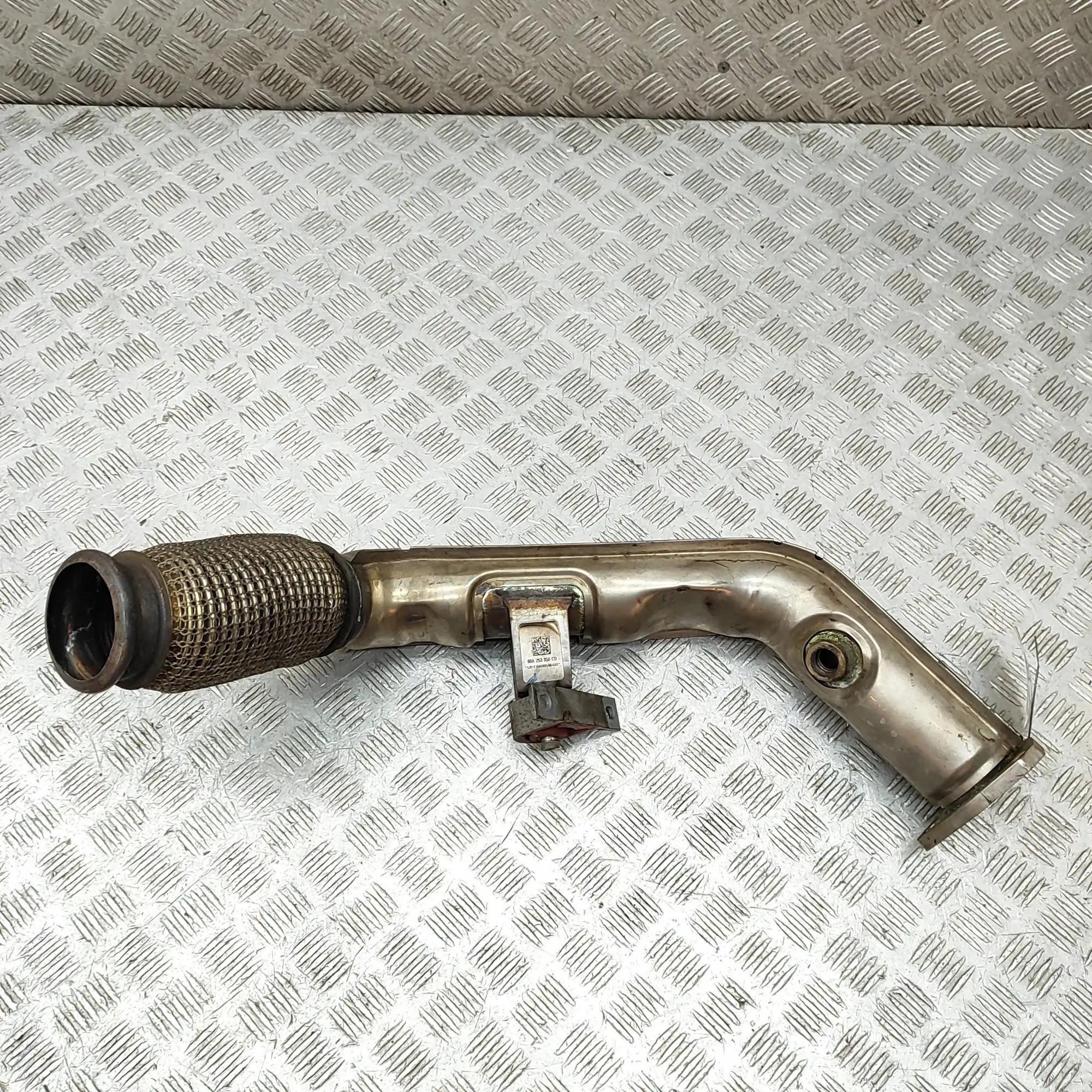 Audi Q5 SQ5 2021 Conector Flexível Escape OEM 80A253350CD image 2
