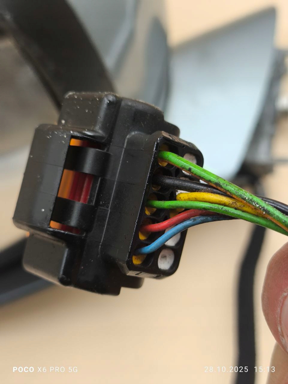 Peugeot 508 Vänster sida Elektrisk sidospegel framdörr 6 pin image 6