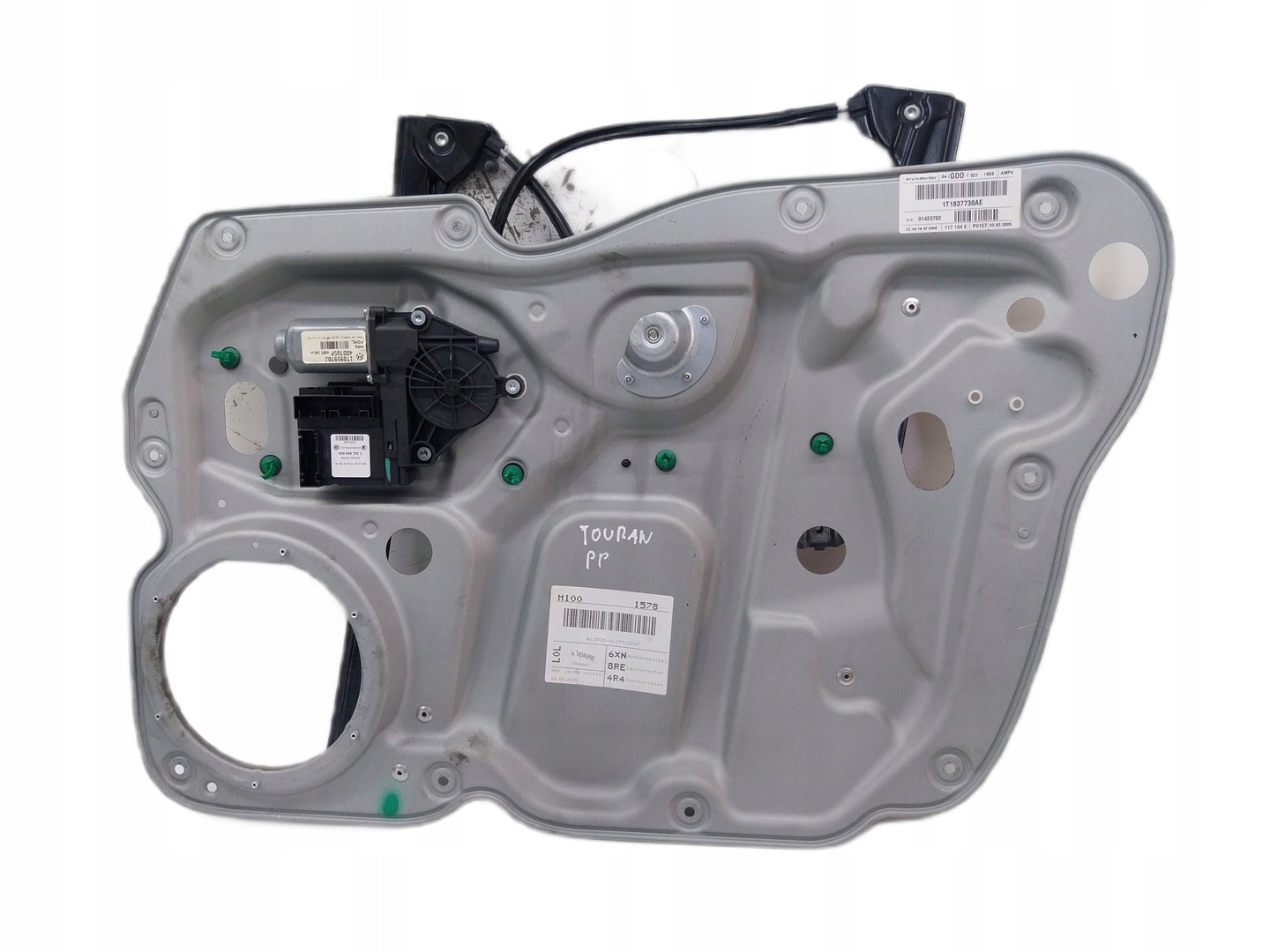 Skoda Octavia II Lift voor rechts raammotor OEM 1T0959702 image 2