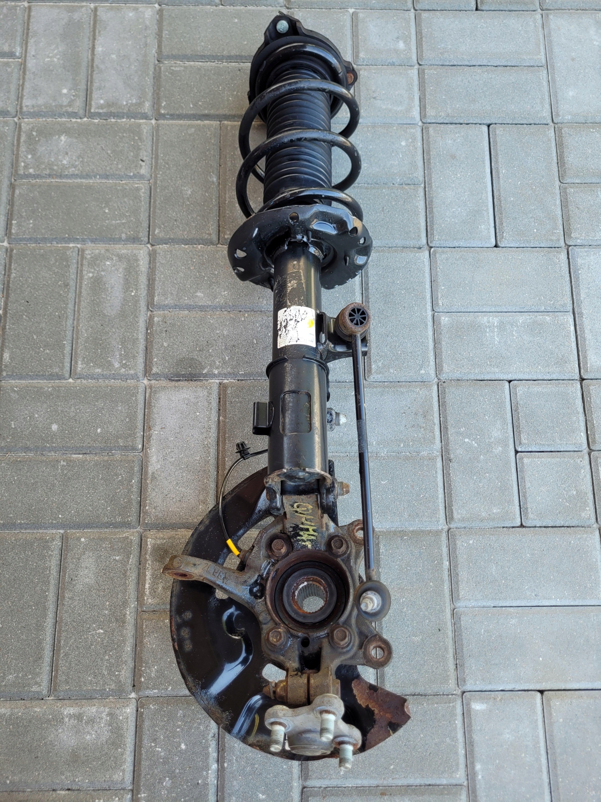 McPherson esquerdo Kia Sportage IV 2WD gas/diesel 2015- braço amortecedor image 3