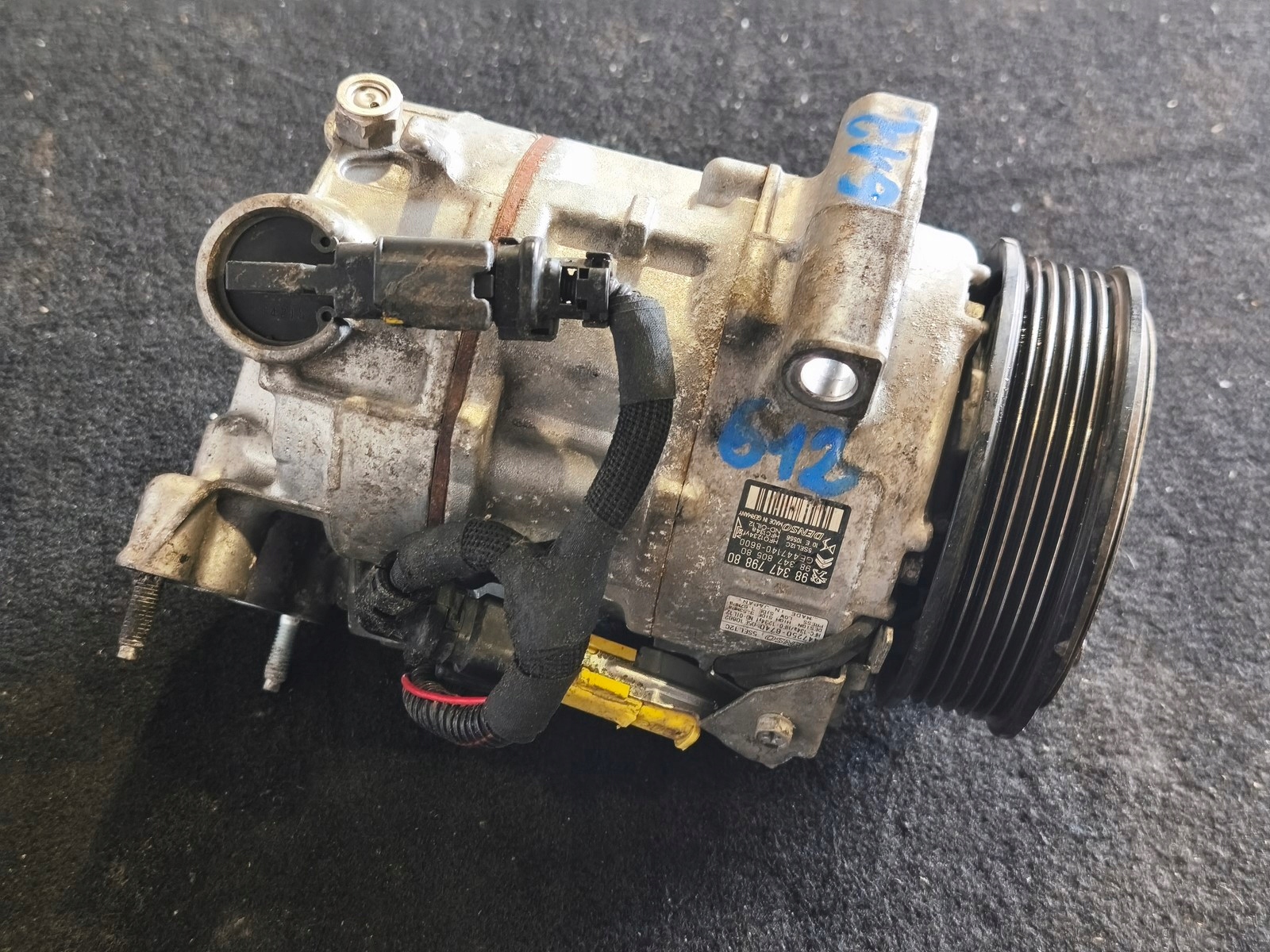 Ilmastointikompressori Jeep Avenger 1.2 THP OEM 9850433280