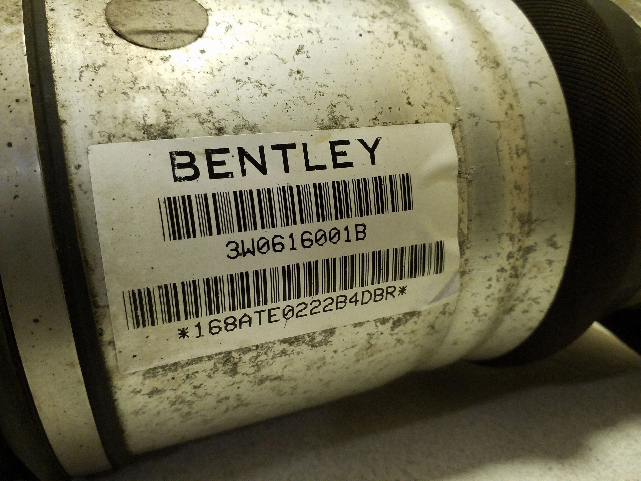Bentley Continental Hinterer Luftfederungsdämpfer 3W0616001B image 3