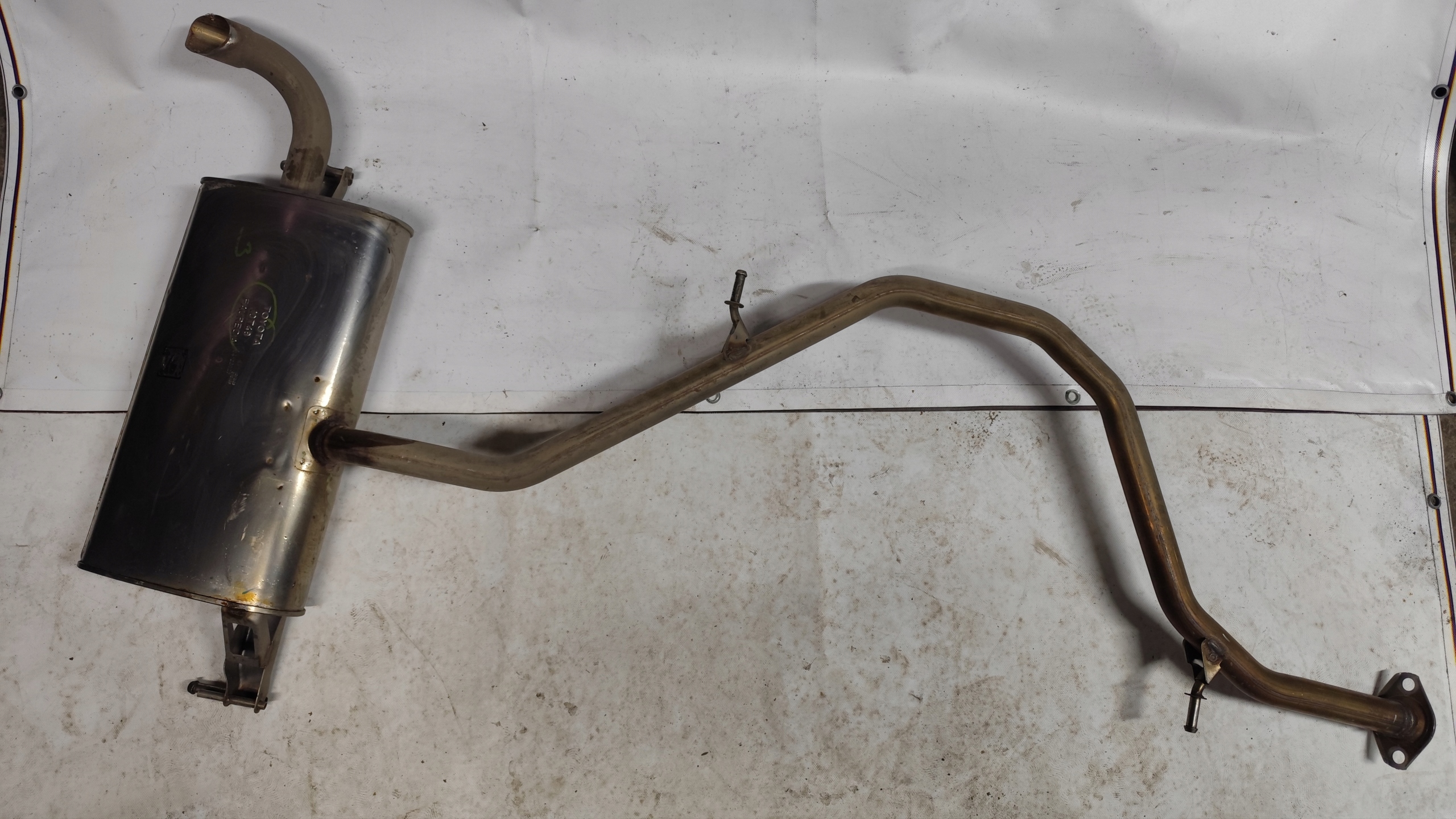 Avgassystem Toyota Corolla E21 Kombi image 2