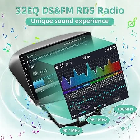 Bilradio Android för Peugeot 207 (2006-2015) +kamera image 4