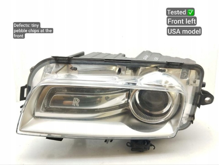 Farol dianteiro Rolls-Royce GHOST 2010 esquerdo EUA 63117211433