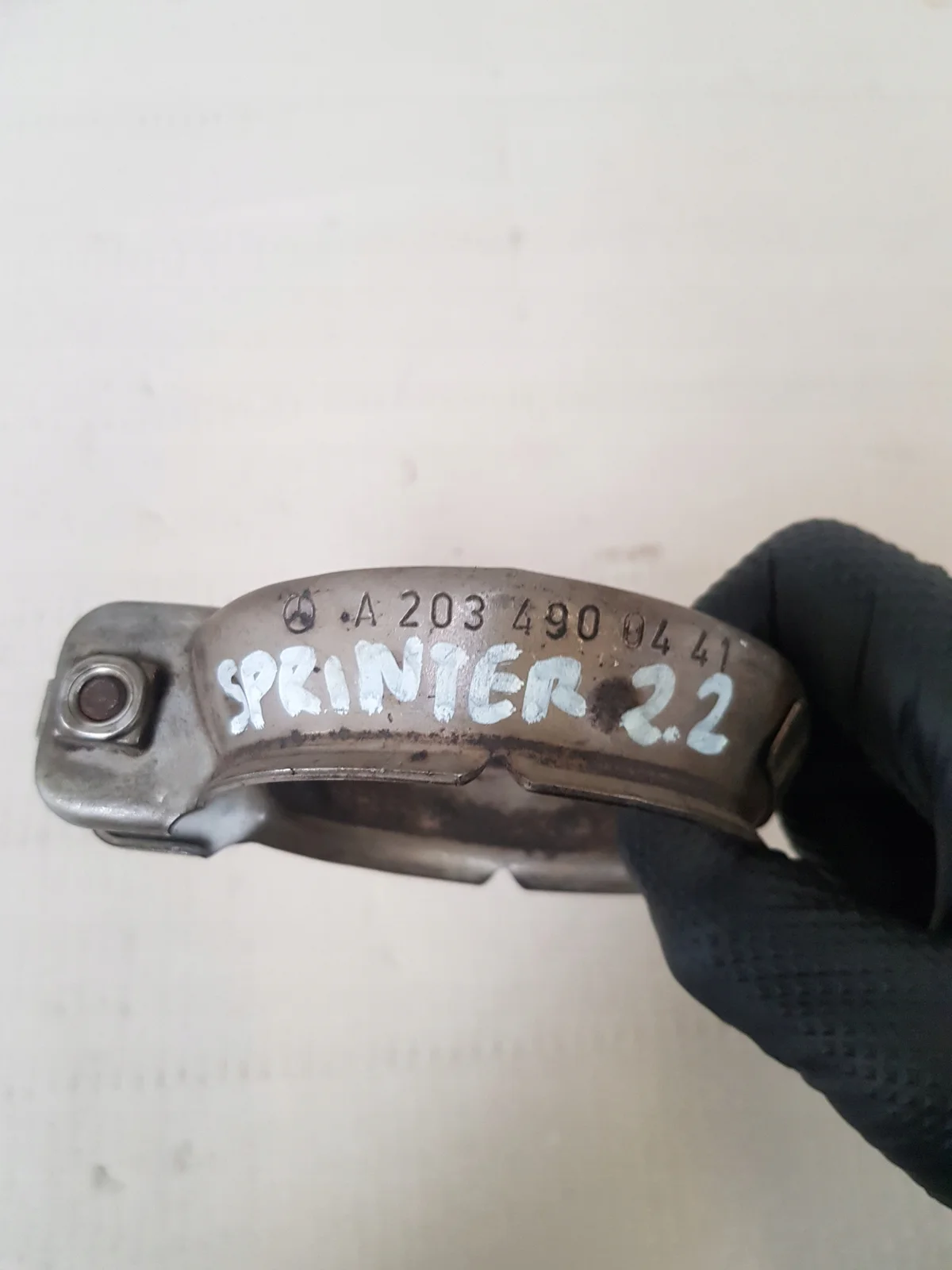 Collier de catalyseur Mercedes-Benz A2034900441 image 3