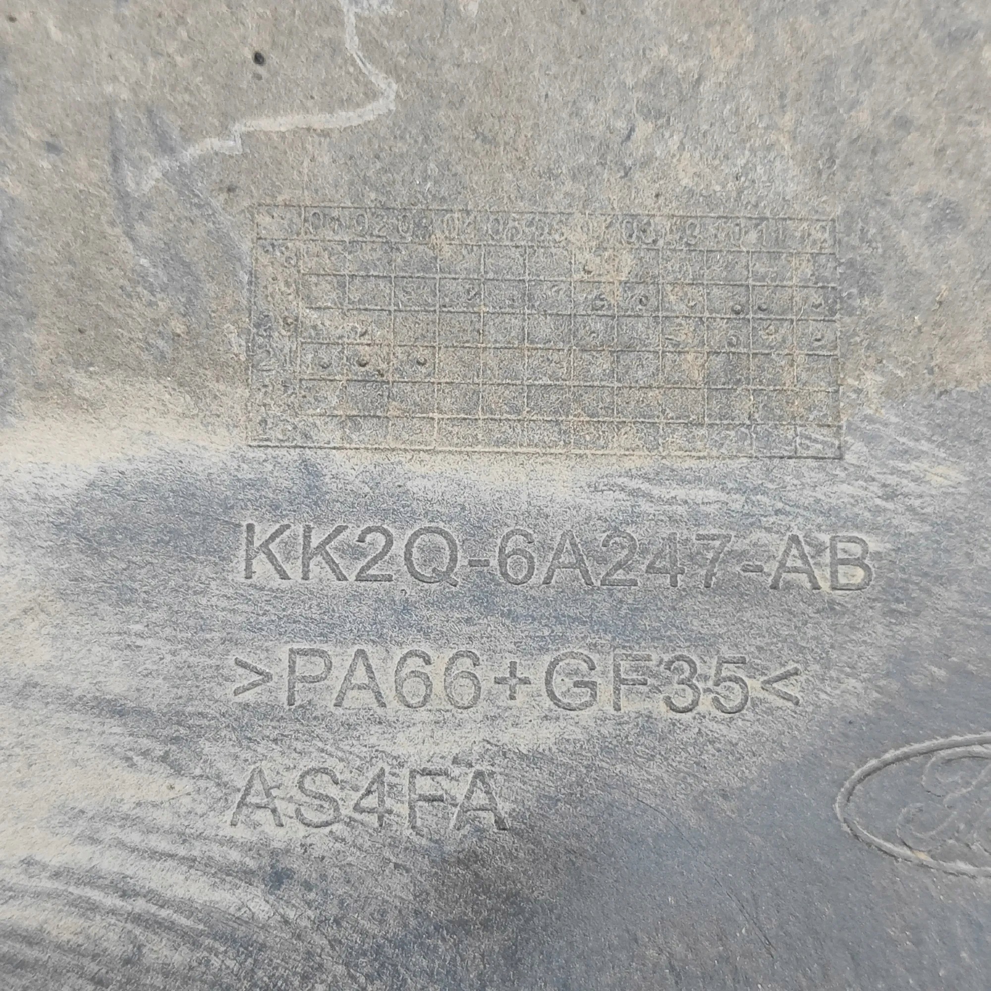 Kamremsskydd KK2Q6A247AB för Ford Transit 2.0L image 6