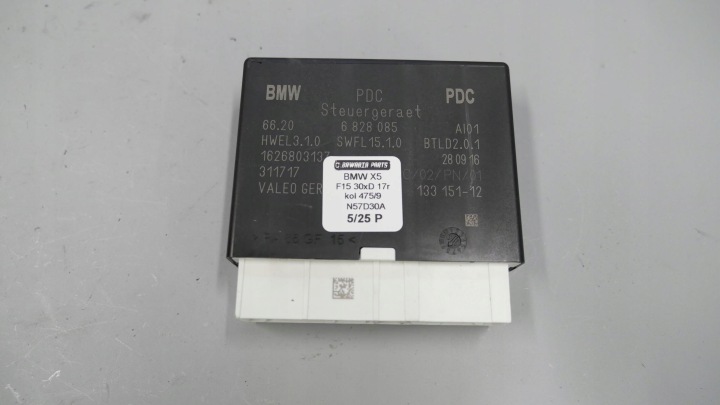 BMW X5 F15 X6 F16 X3 F25 X4 F26 PDC-pysäköintitutkamoduuli 6828085