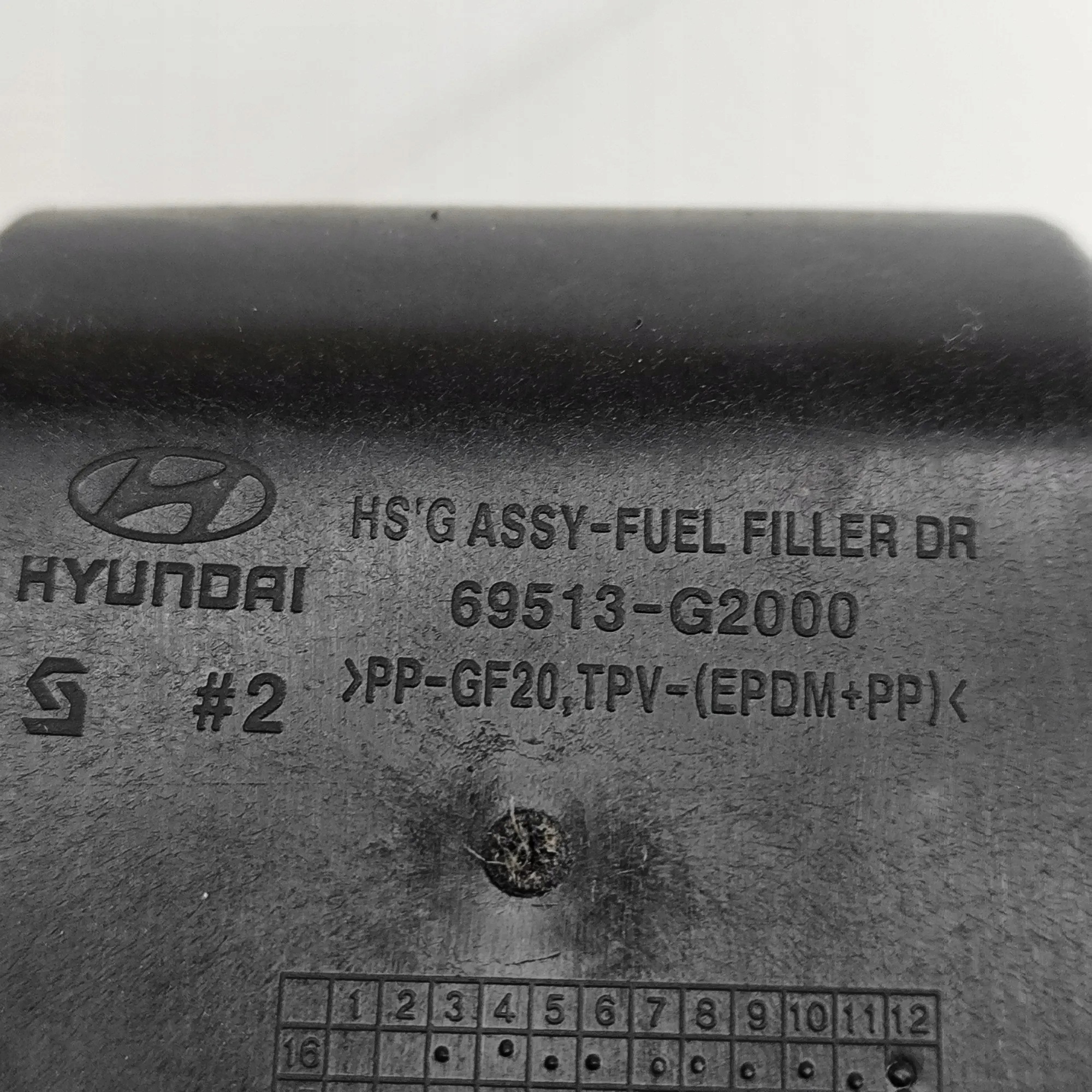 Hyundai IONIQ Bränslelucka OEM 69513G2000 - Begagnad image 9