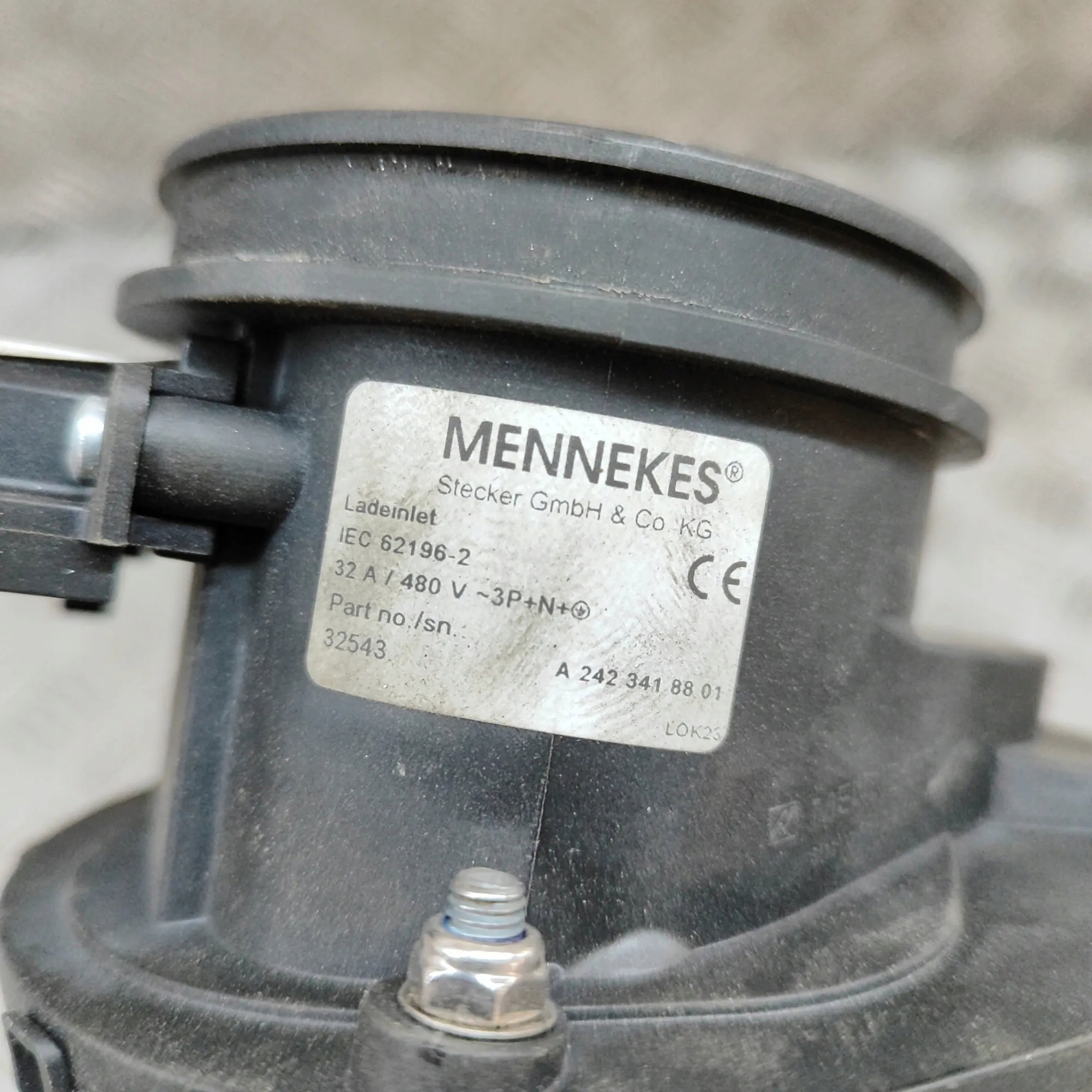 Cabo de bateria Mercedes-Benz OEM A0005456417 Usado image 5