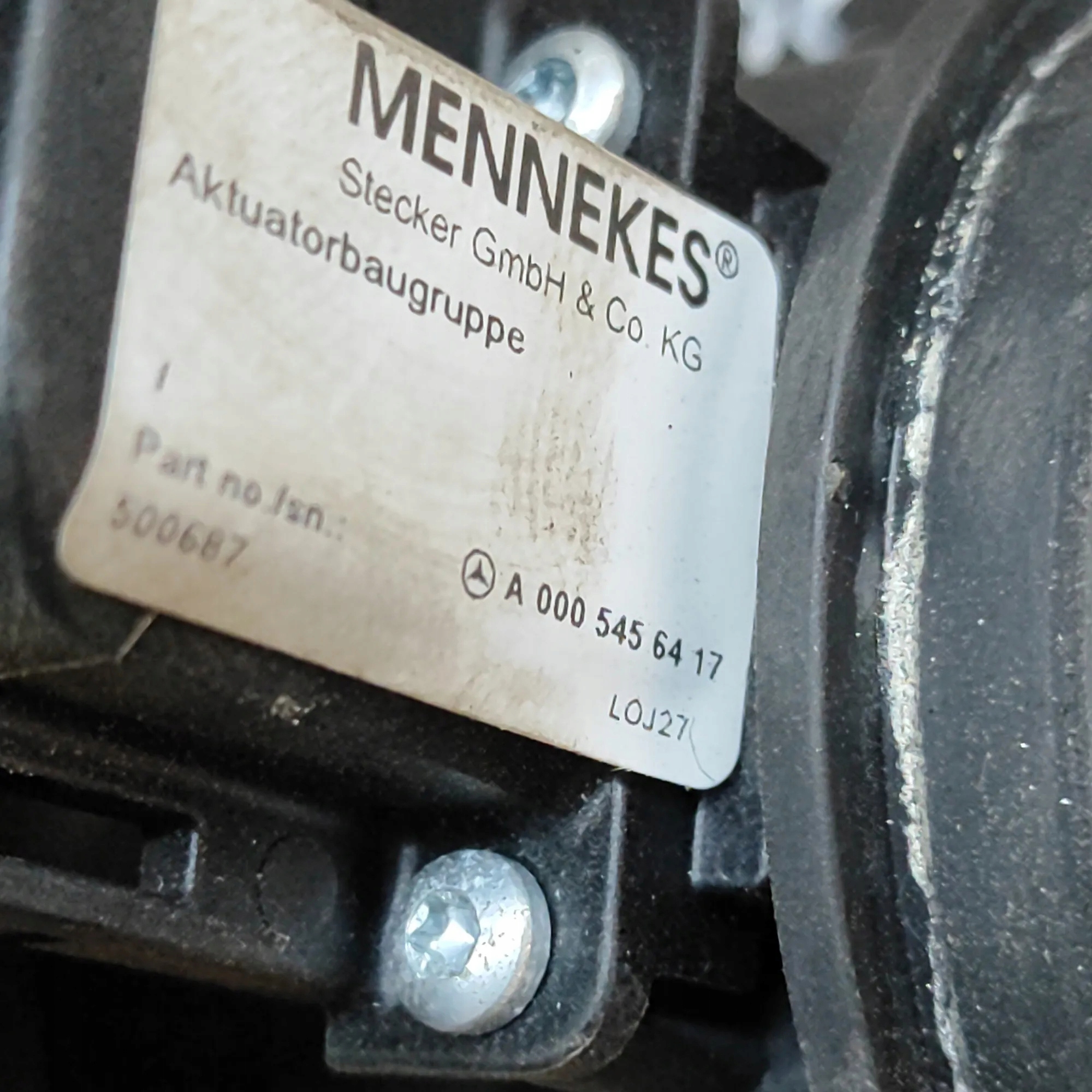 Cabo de bateria Mercedes-Benz OEM A0005456417 Usado image 7