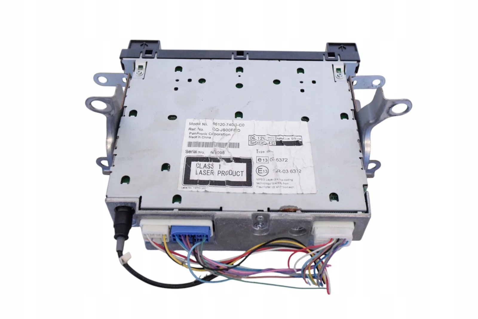 Toyota iQ 2013 Troca CD/DVD OEM 8612074010C0 image 3