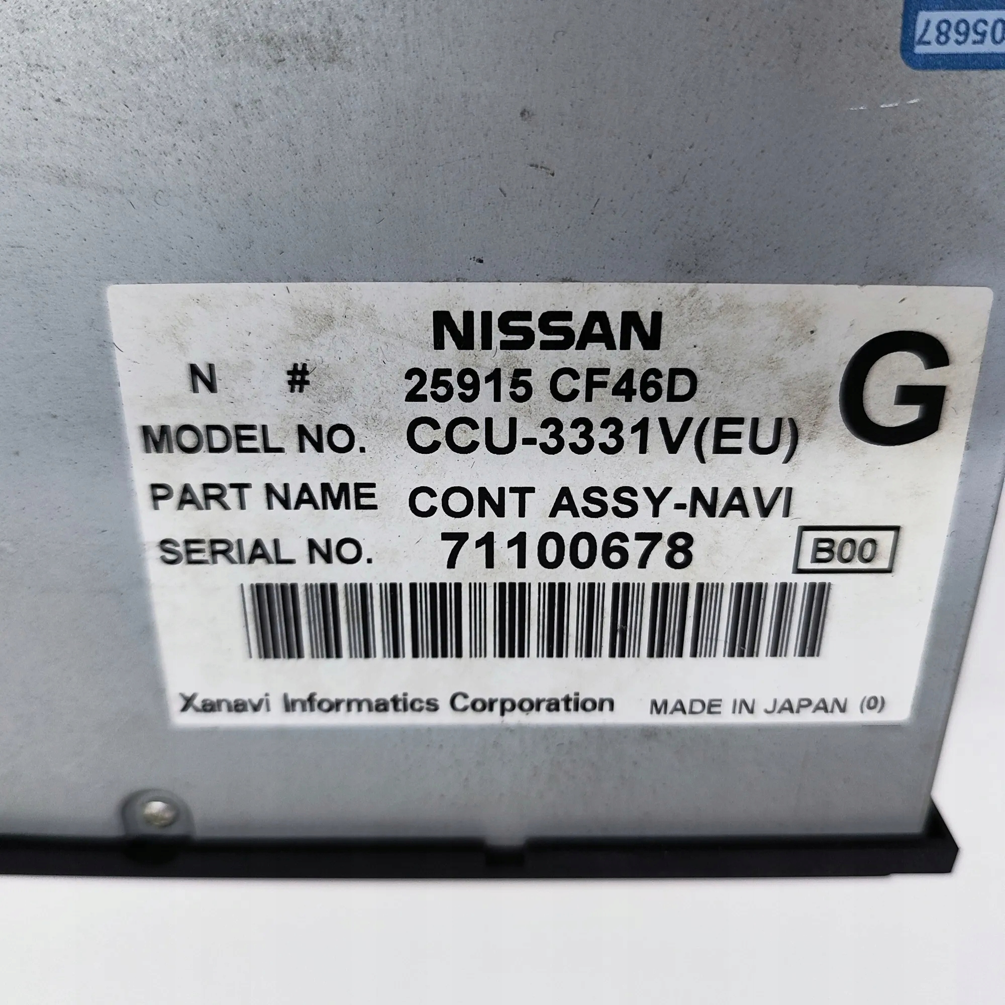 Changer CD Nissan 350Z OEM 25915CF46D - Occasion image 8