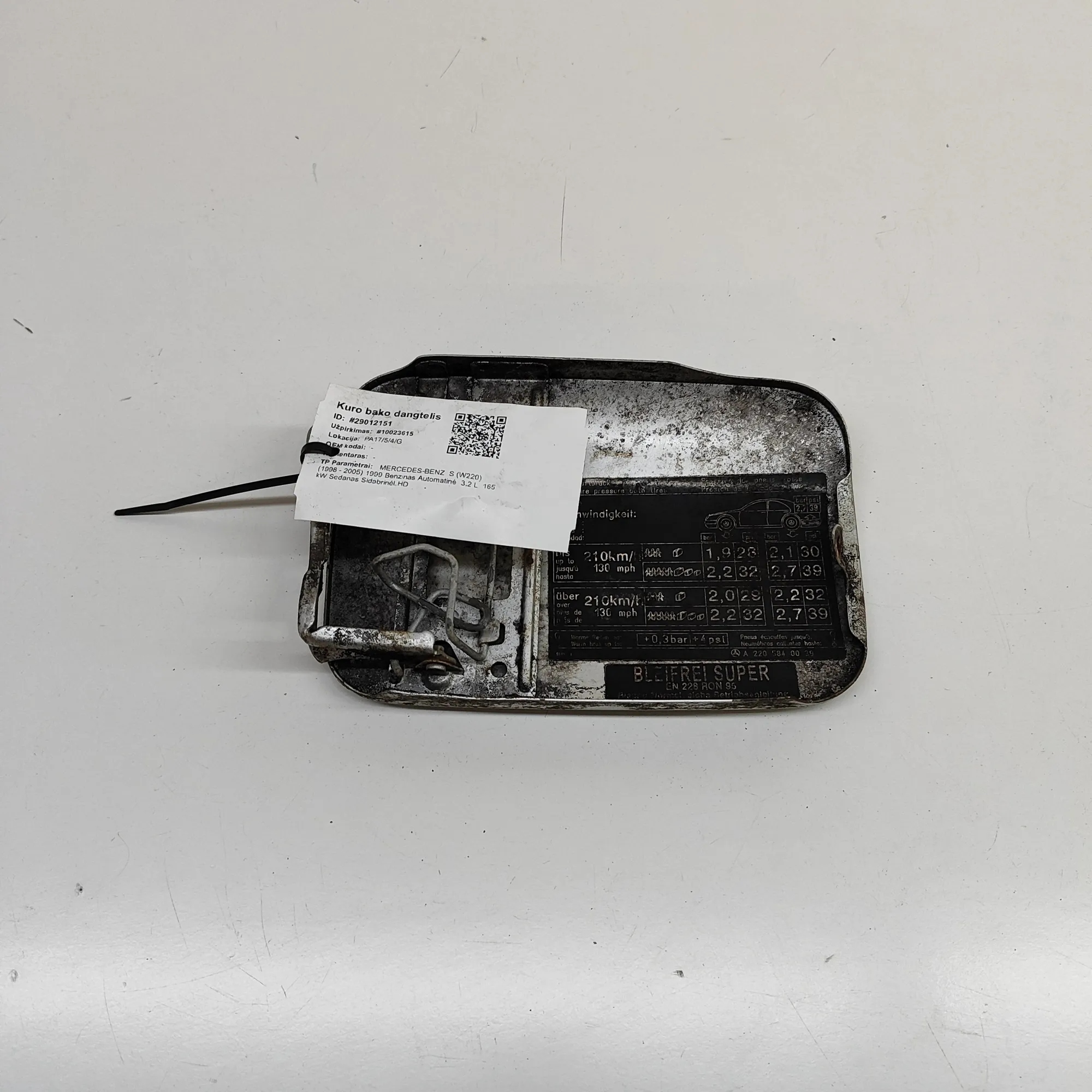 Tankdeckel OEM A2207500006 für Mercedes-Benz S W220 image 5