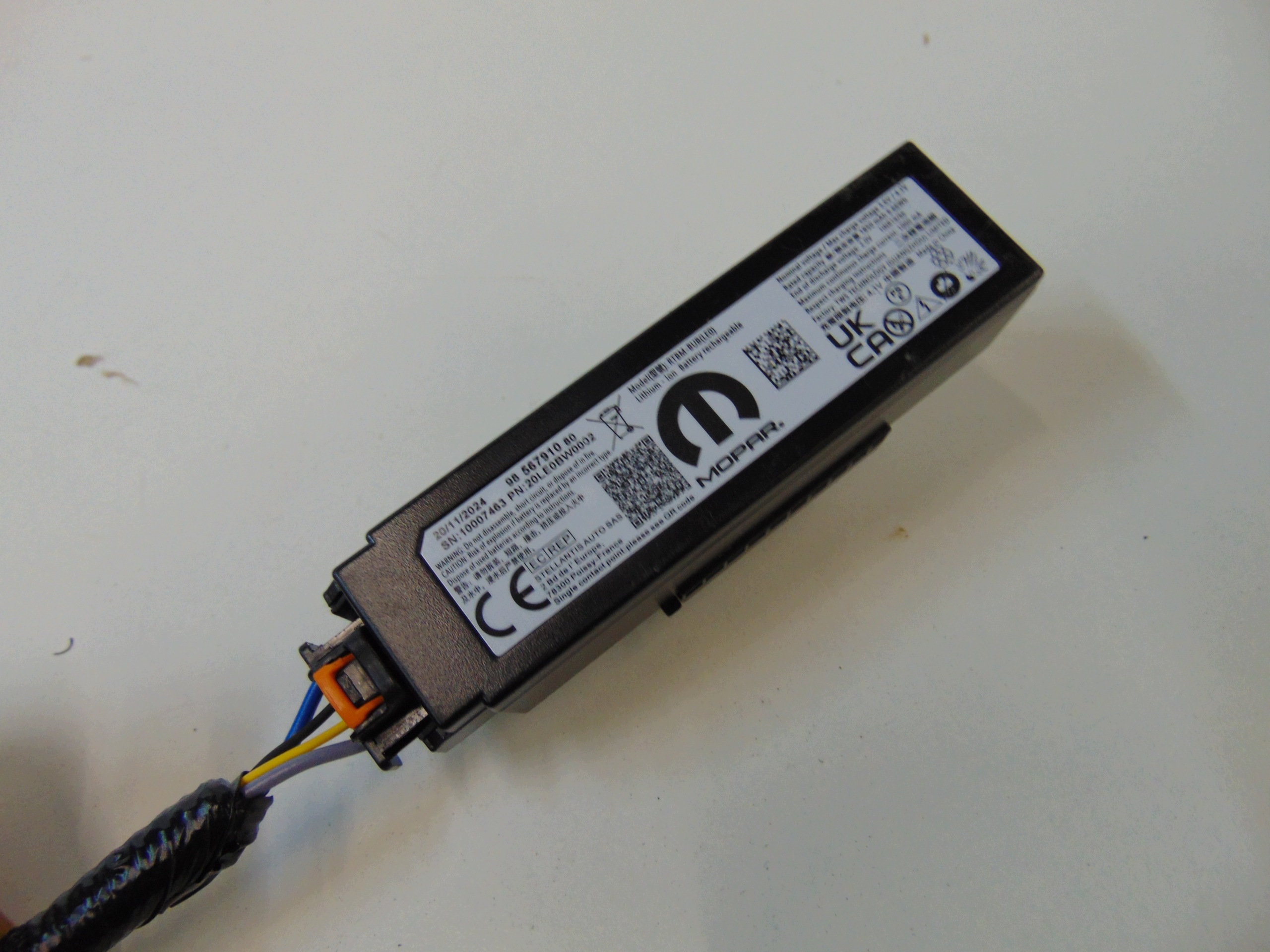 Fiat OE 9856791080 Batterie für Fiat 600 Hybrid