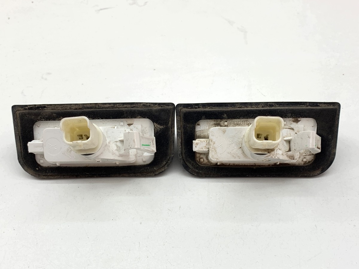 Rekisterikilven valo OEM 9683421680 Opel - Käytetty