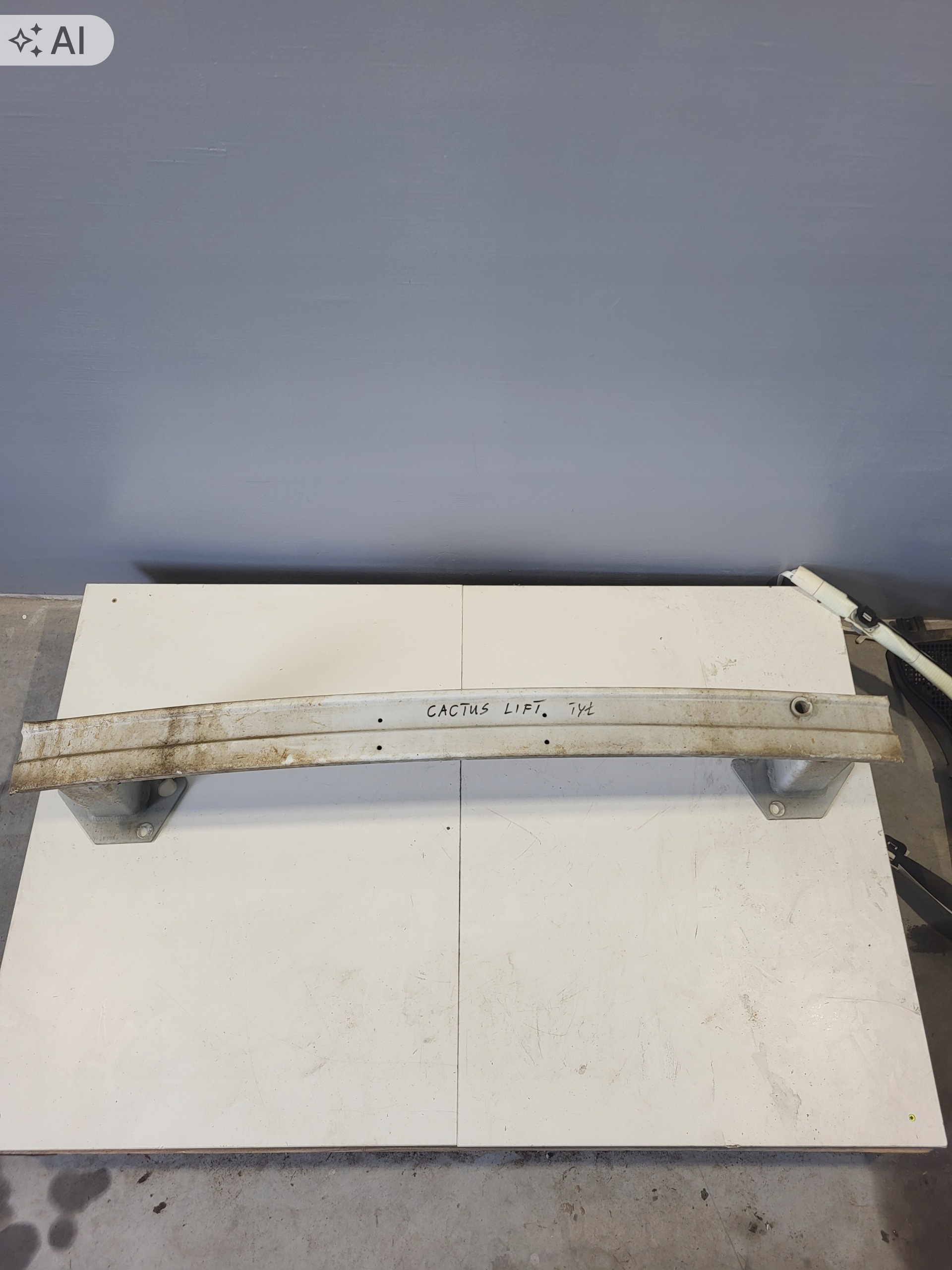 Renforcement de pare-chocs arrière Citroen C4 Cactus 05719G image 2