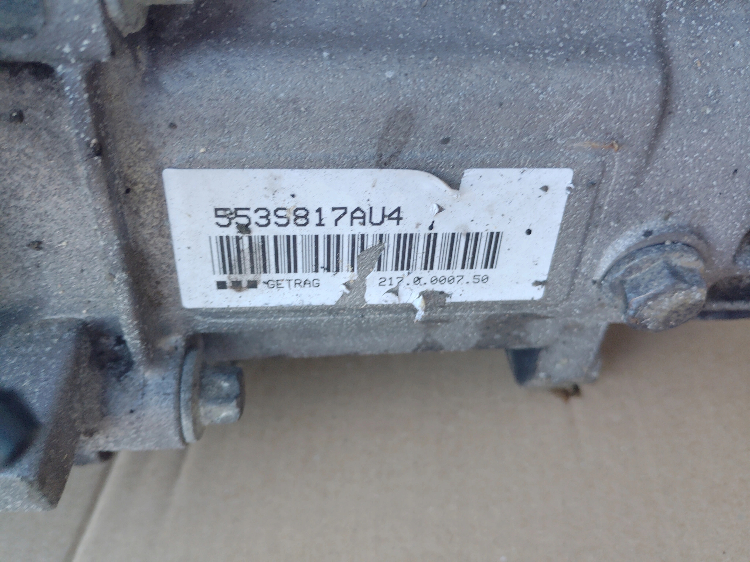 Versnellingsbak 2.0D 2170017397 BMW E87 E81 E90 E91 F20 F21 N47D20C image 4