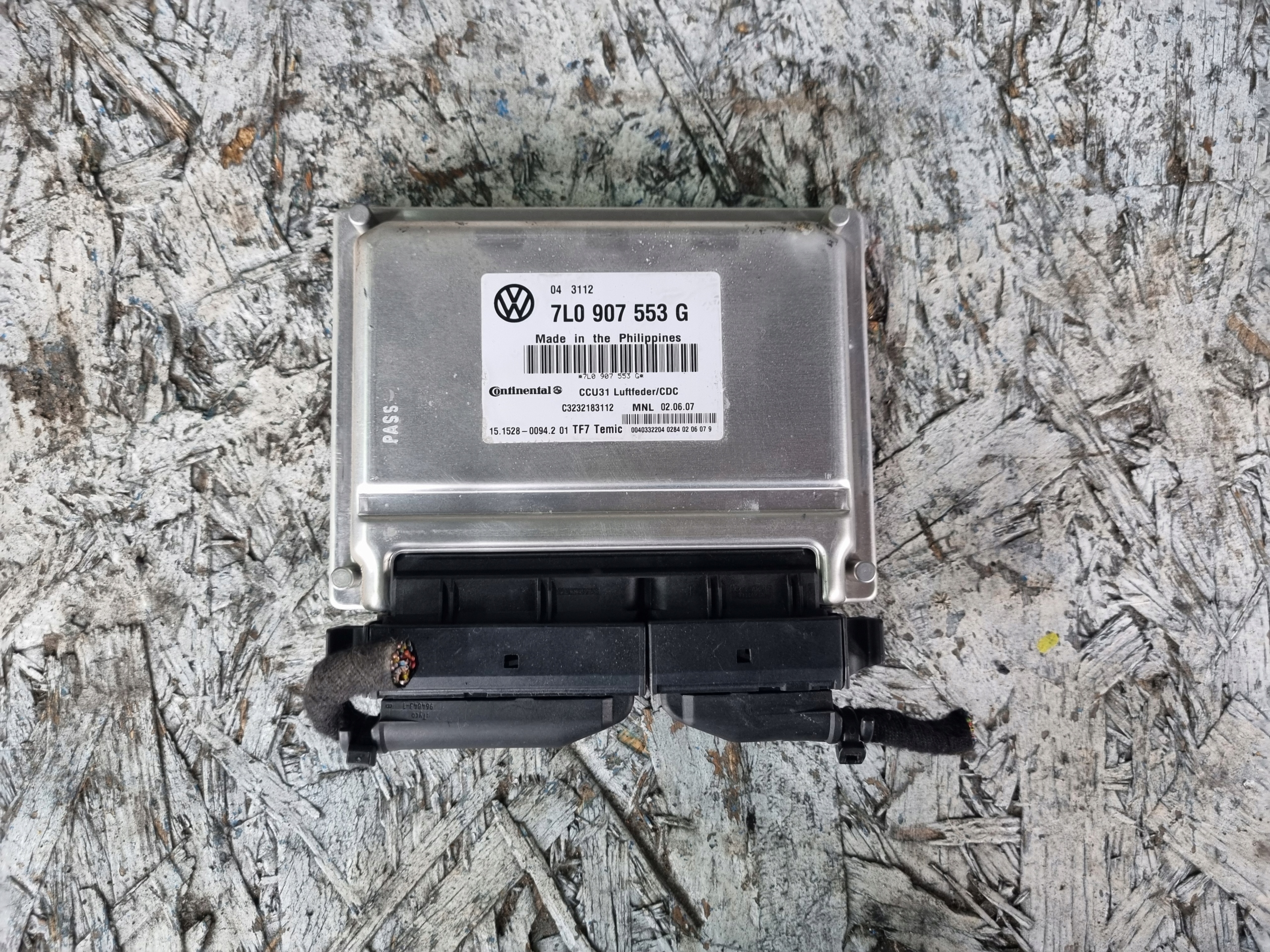 Módulo suspensão pneumática Porsche Cayenne OEM 7L0907553G image 2