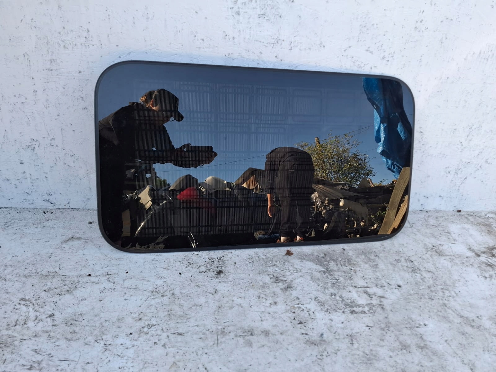 Audi A8 D4 4H S8 2011-18 Schiebedachglas OEM 4H0877041D image 3
