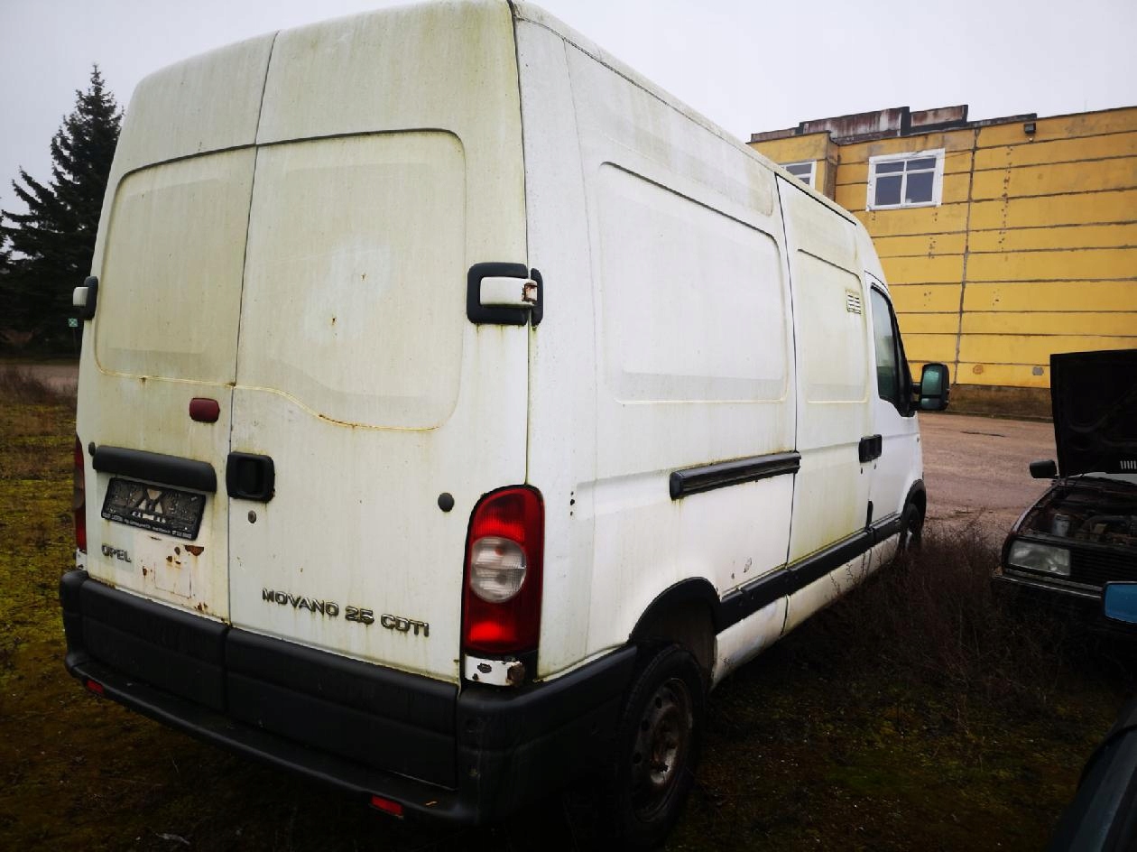 Opel Movano motorsteunen en versnellingsbaksteunen 2005 2.5L 7700302161 image 10