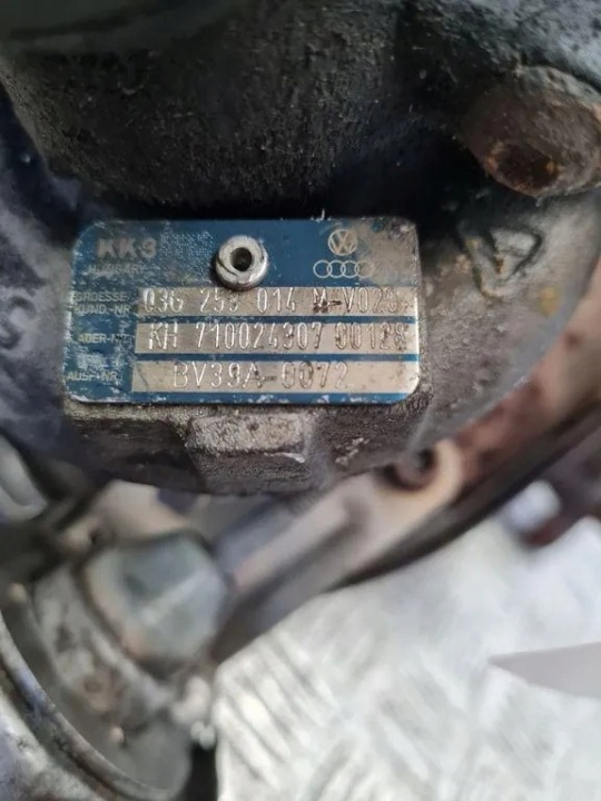 Turbo VW Caddy III pakettiauto (2KA, 2KH, 2CA, 2CH) 03G253014 1.9L diesel 2008