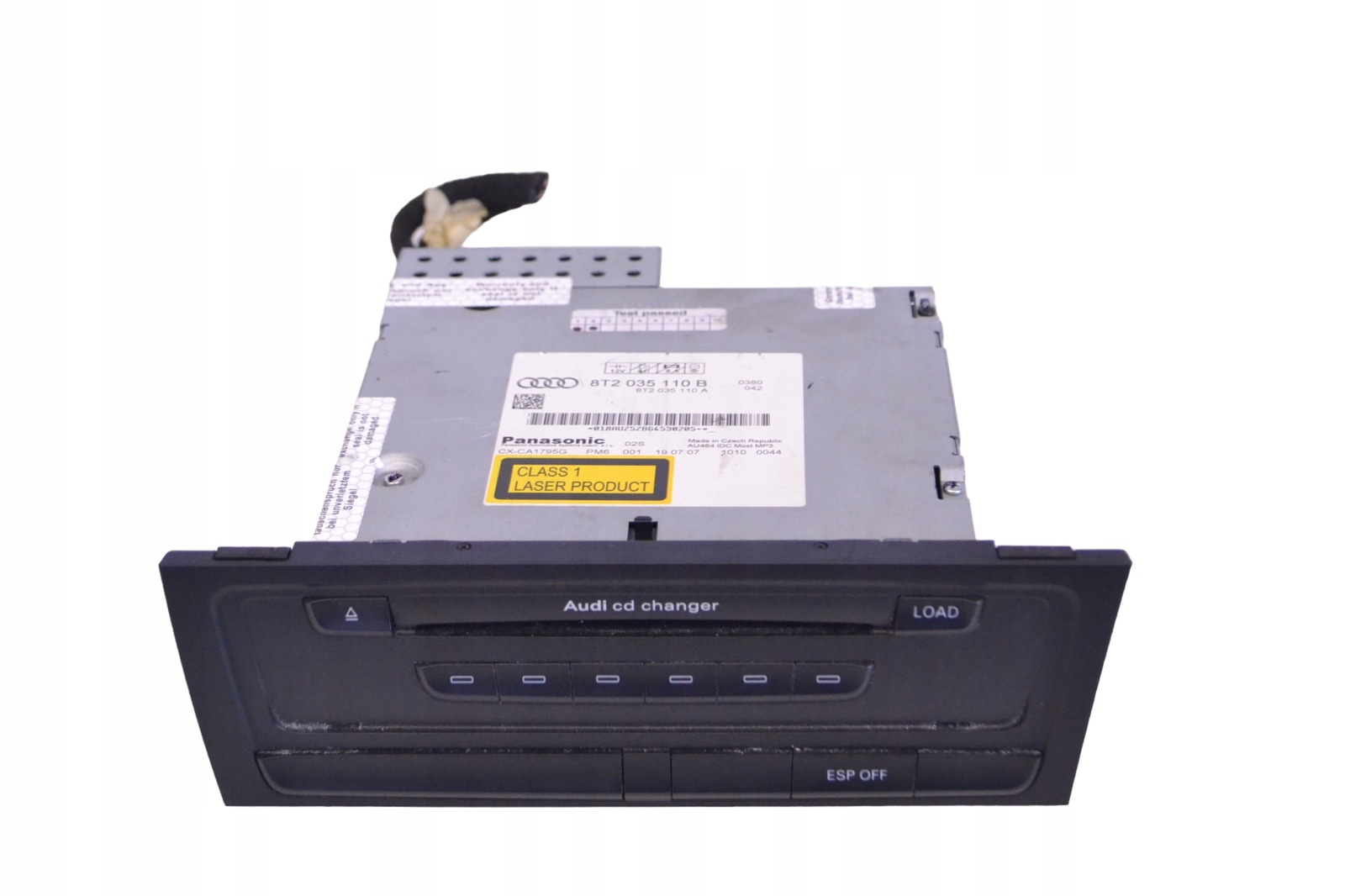 Trocador CD/DVD Audi A5 OEM 8T2035110B 2008-2016 image 2