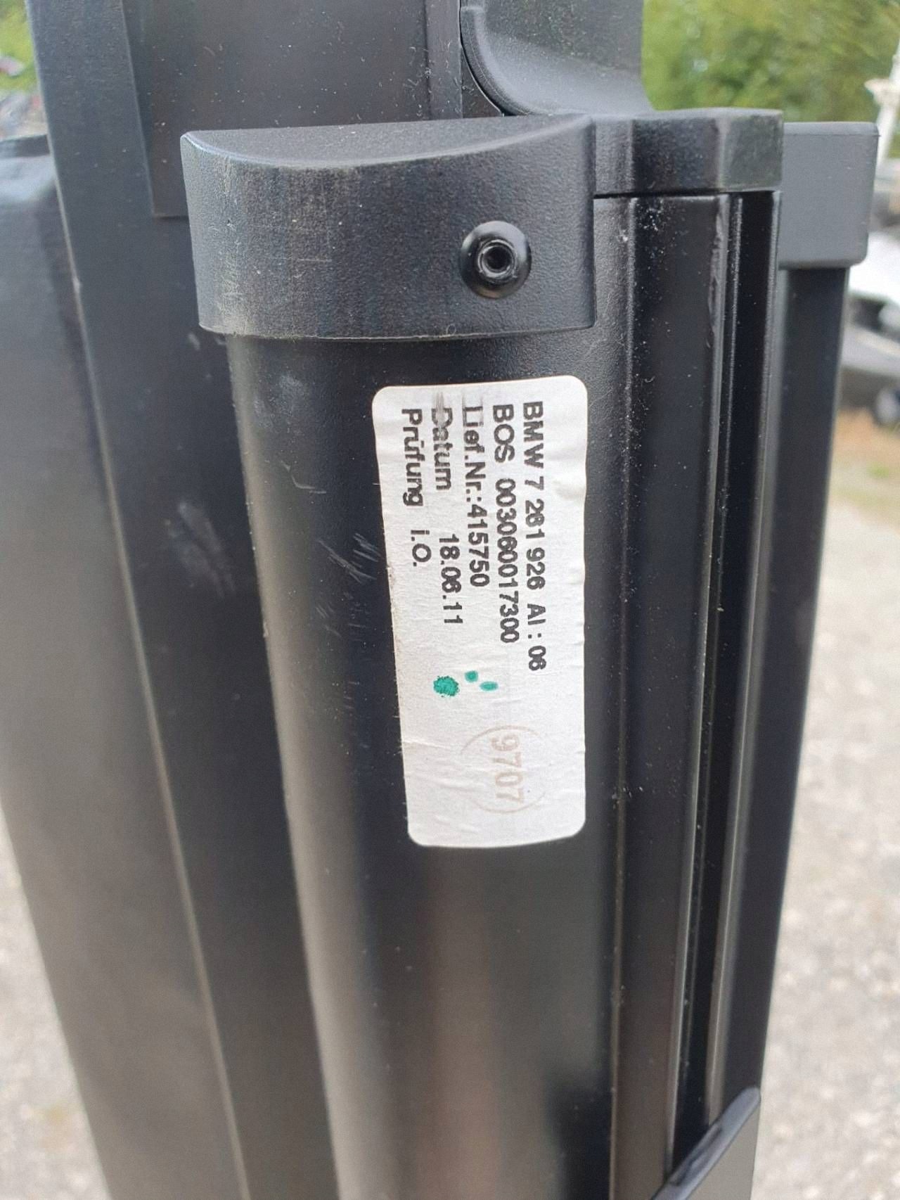 BMW E91 LIFT ROLLO DE MALETERO 7261926