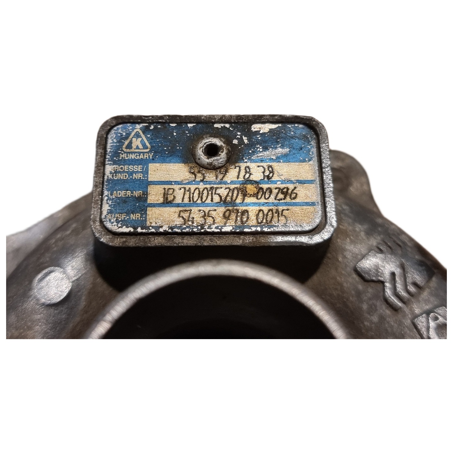 Turbocompressor Opel Astra III H 1.3 CDTI 90 55197838 image 4