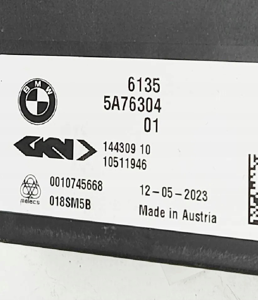 Module de contrôle suspension arrière OEM 5A76304 BMW image 6