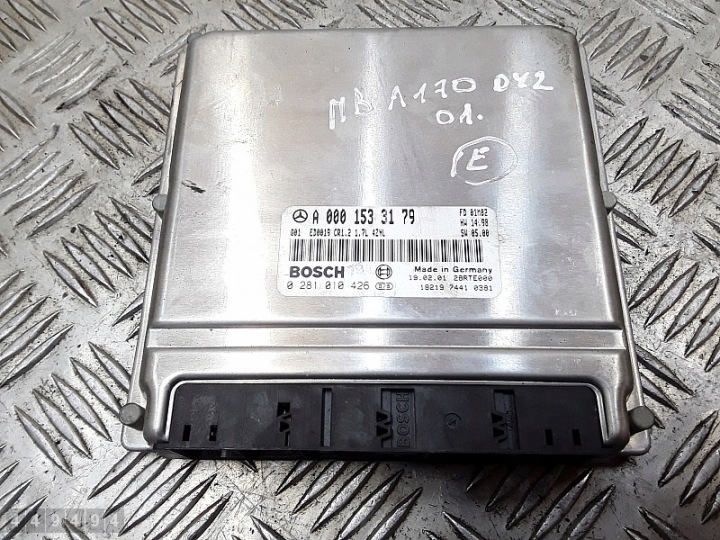 2001 Mercedes A Class ECU 1700 CDI a0001533179 0281010426