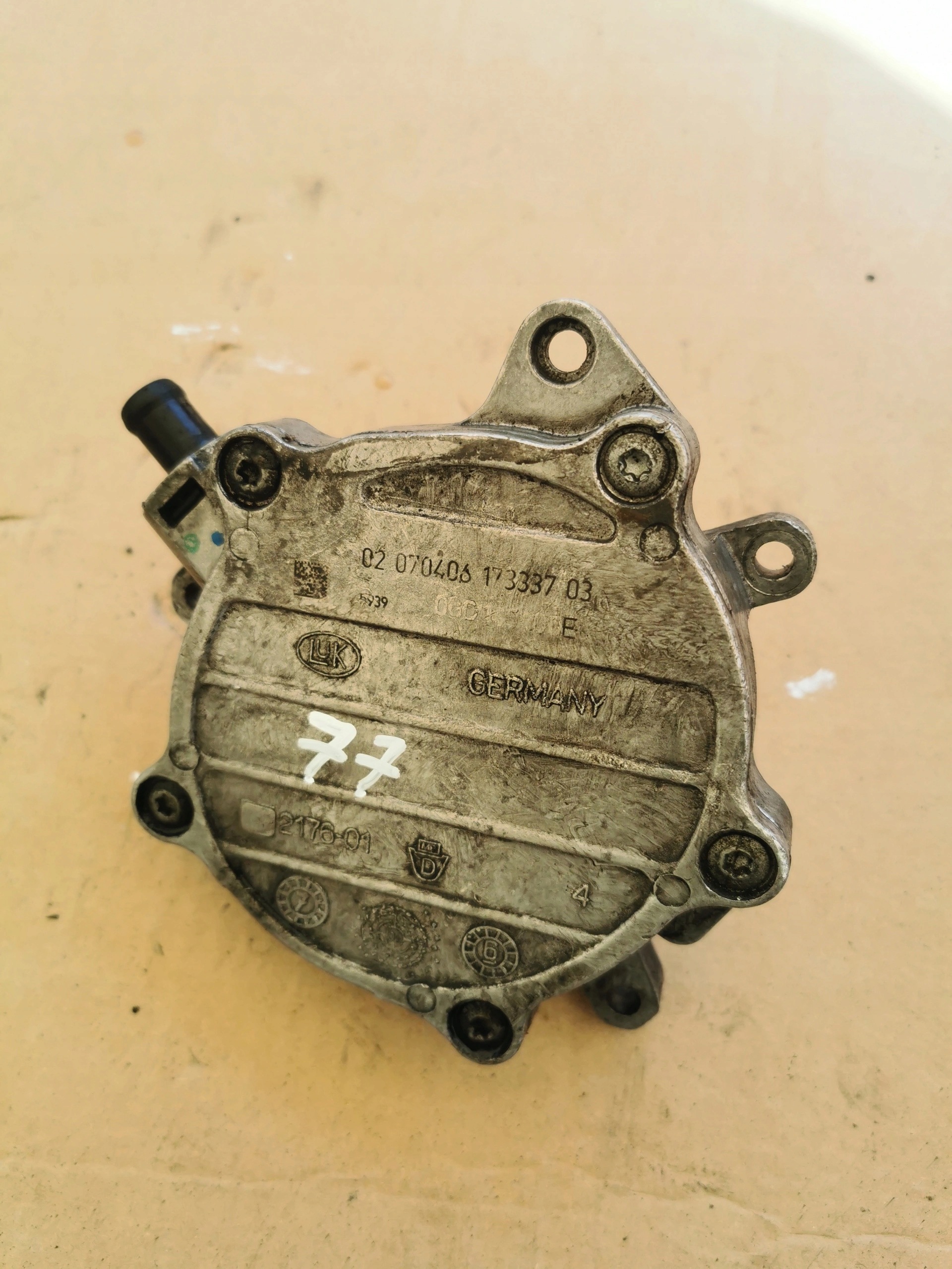 2006 Audi A4 Brake Vacuum Pump + 2000 TFSI 06D145100E