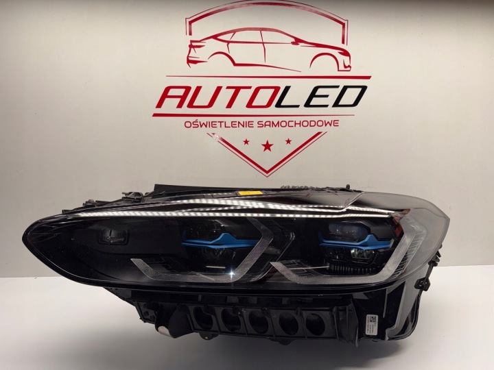BMW 4 G22 G23 G28 Front Left Headlight Laser Black Shadow with Modules Complete 9505115