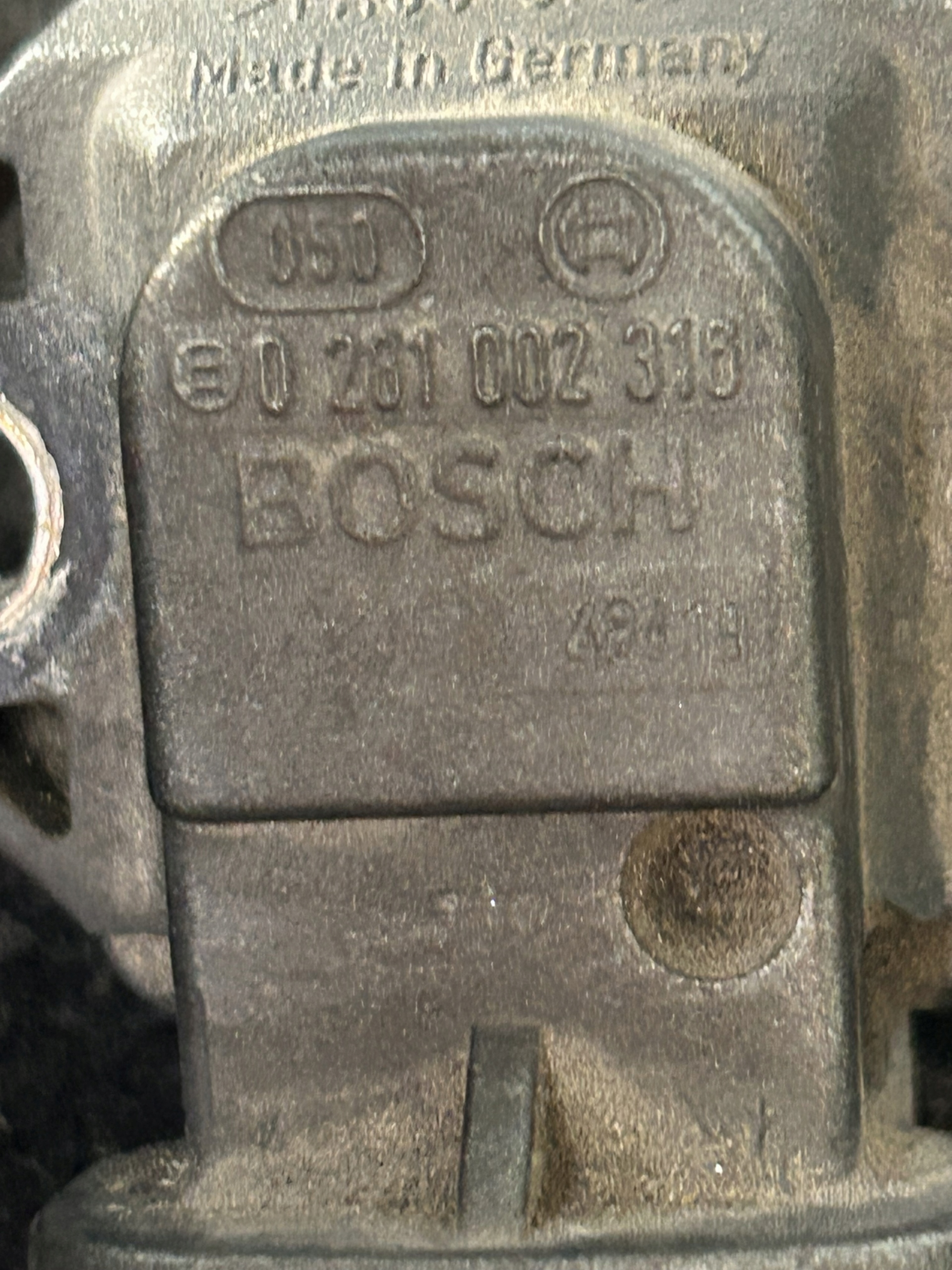 Ahtopaineanturi DAF XF 105 BOSCH 0281002316