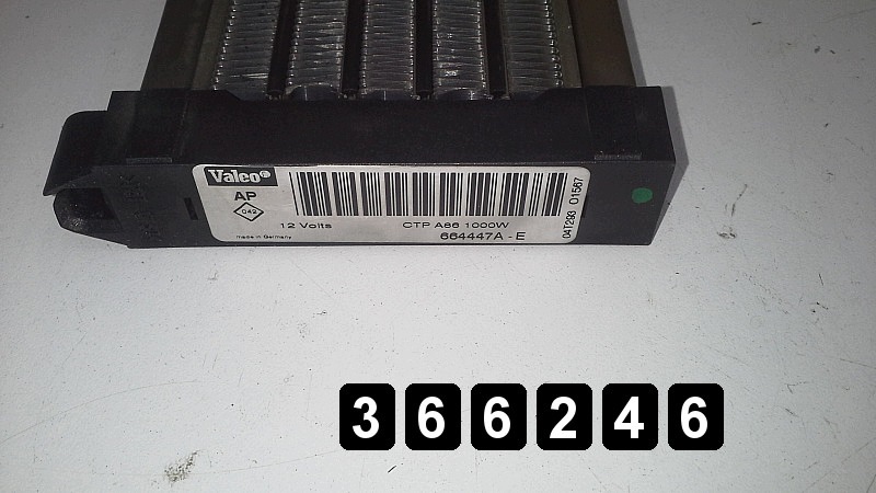 Núcleo de aquecedor elétrico Renault Scenic OEM 664447AE image 3