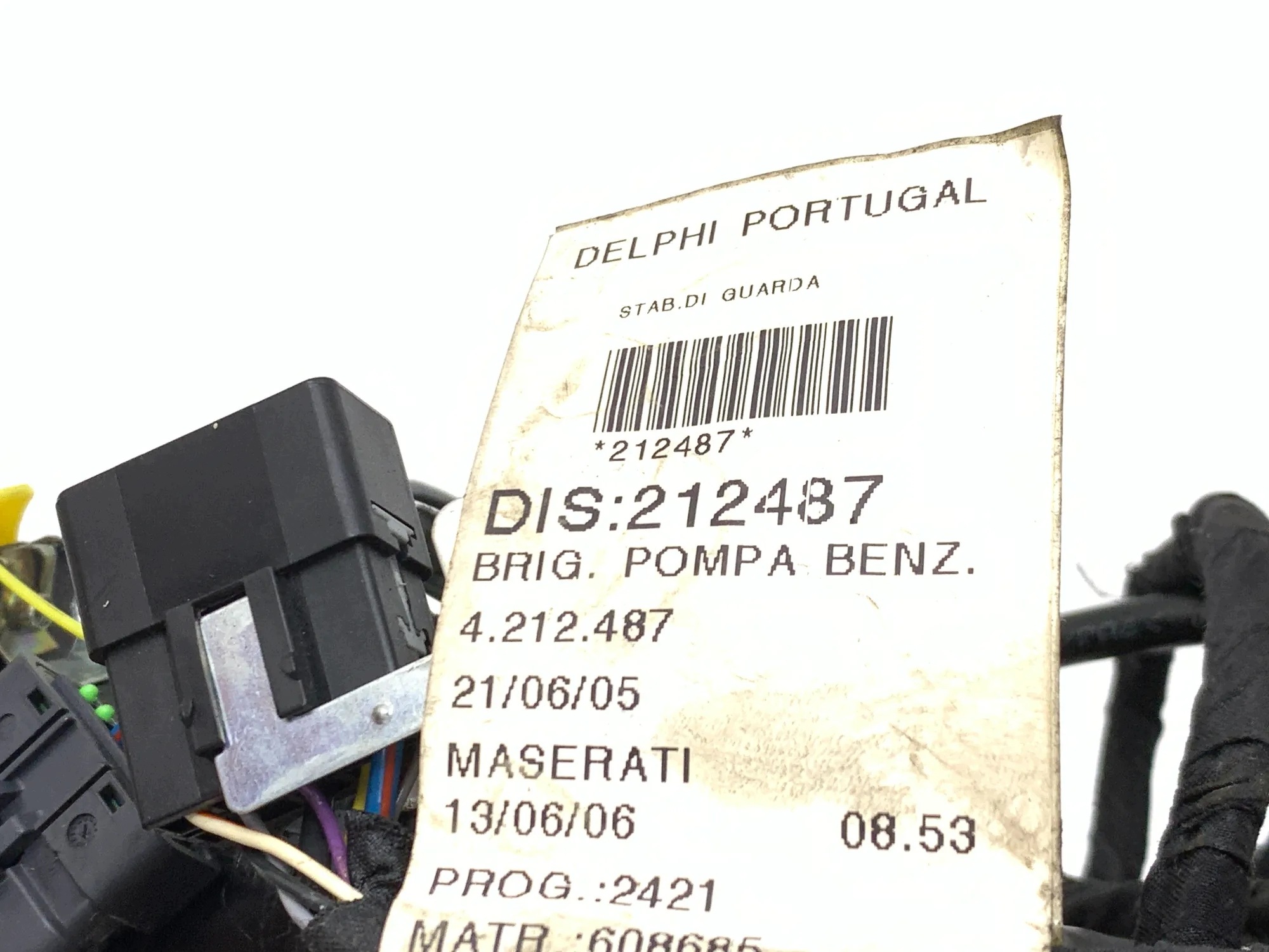 Kraftstoff-Einfüllstutzen Maserati Quattroporte 2008 OEM 212487 image 6