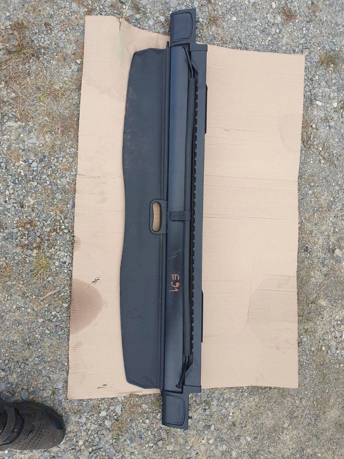 Capa de Porta-Malas BMW E91 LCI Preta com Rede OEM 7261926 image 2