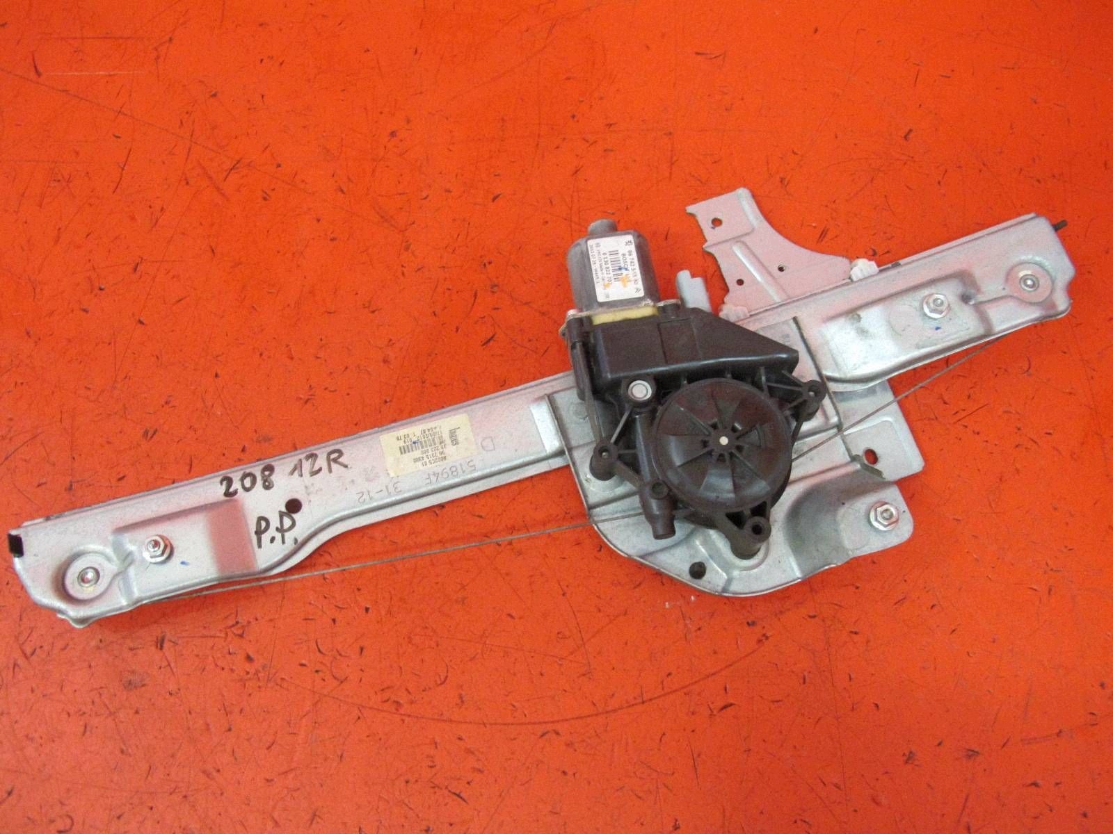 Right Front Window Regulator PEUGEOT 208 9674254380 image 2