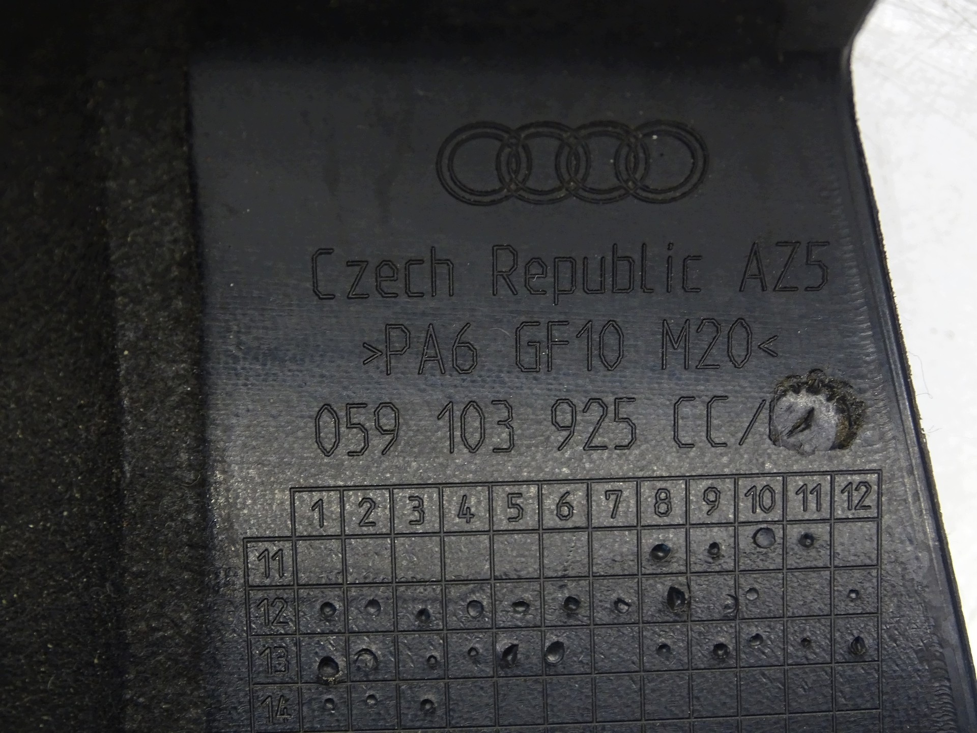 Capa do Motor Audi A6 C7 A7 3.0 TDI 059103925CC image 4