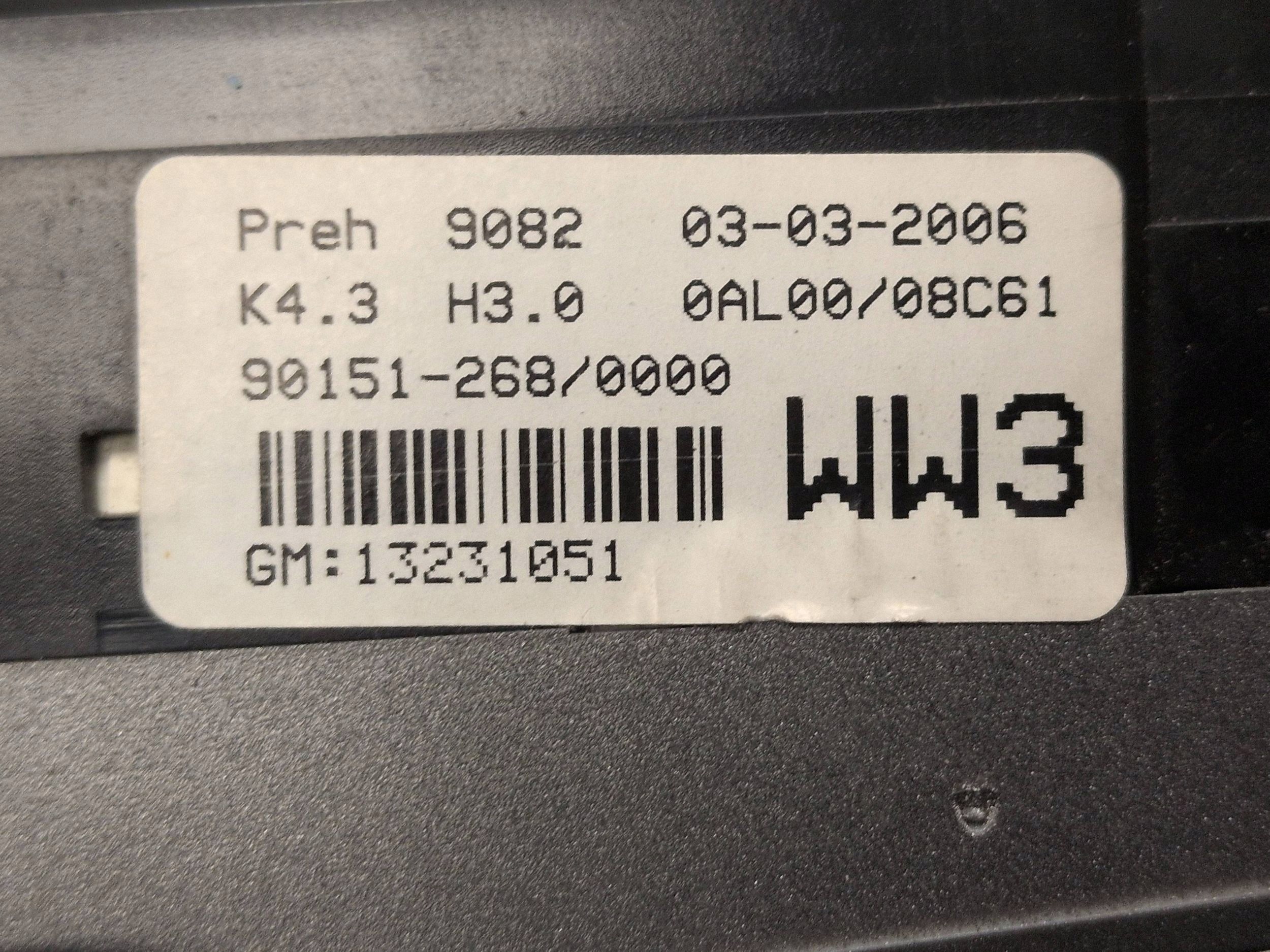 Opel Astra AC Control Module OEM 13231051 image 10